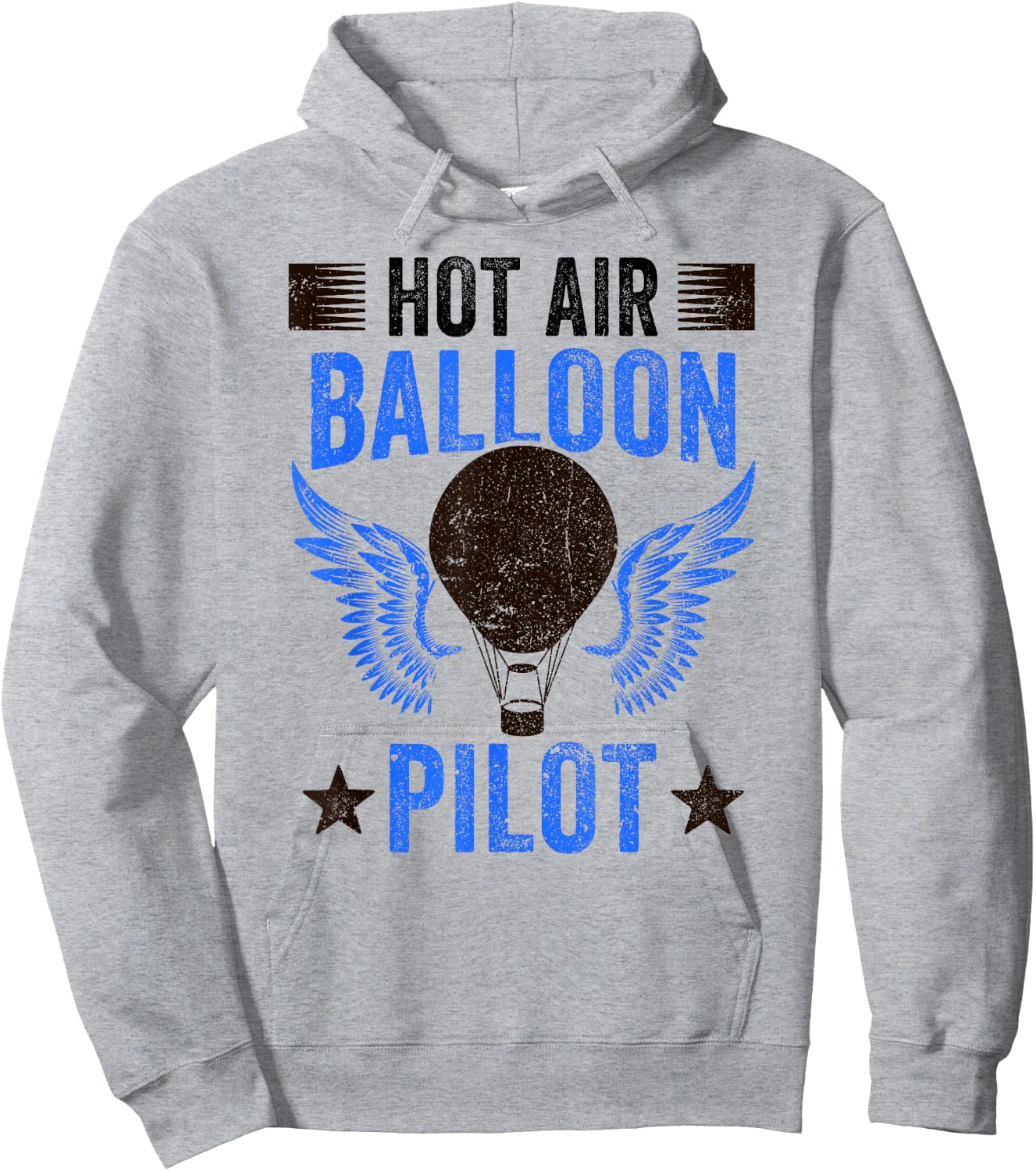 Hot Air Balloon Pilot Ballooning Team Hoodie - Hoodie | Ash