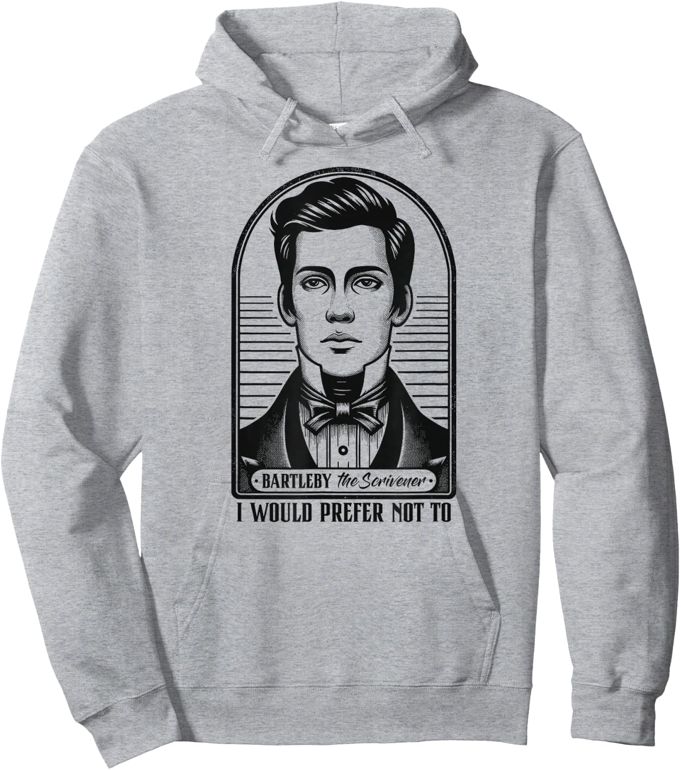 I Would Prefer Not To - Bartleby The Scrivener Hoodie - Hoodie | Ash