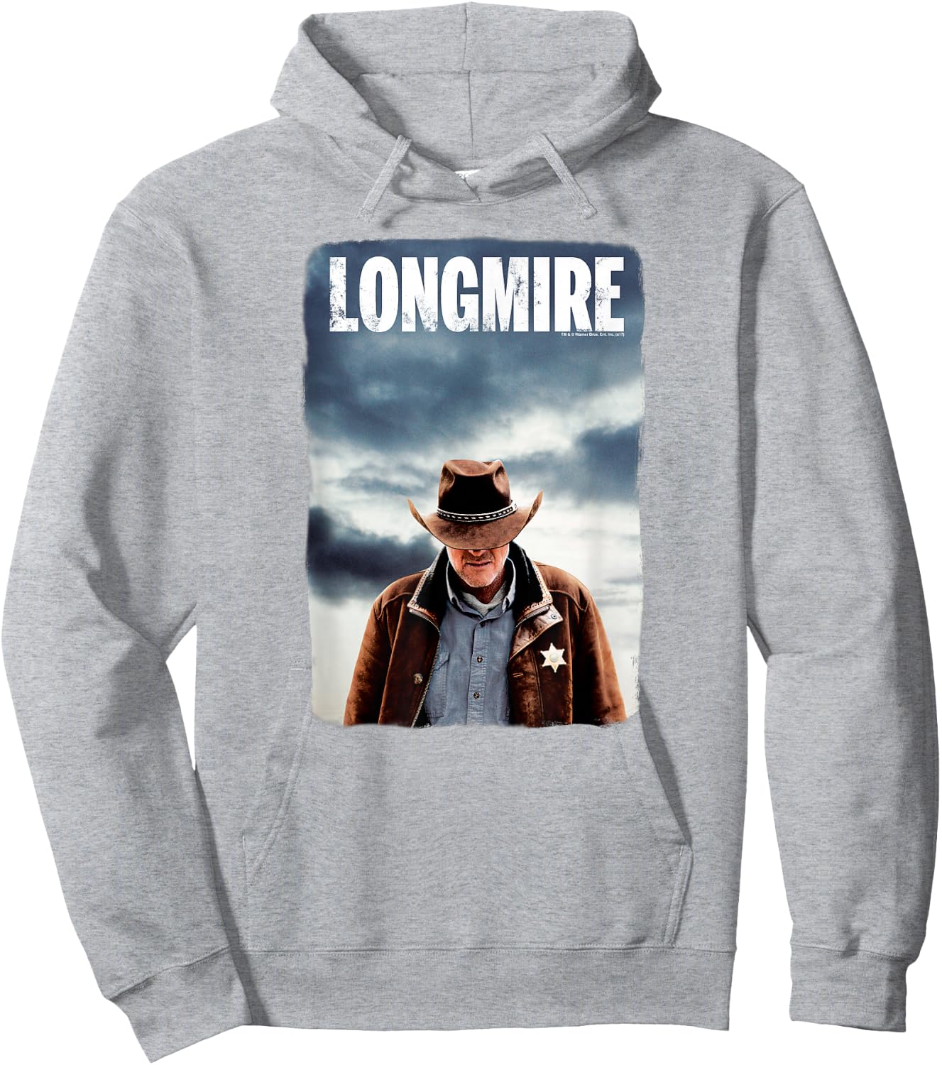 Longmire Poster Hoodie - Hoodie | Ash