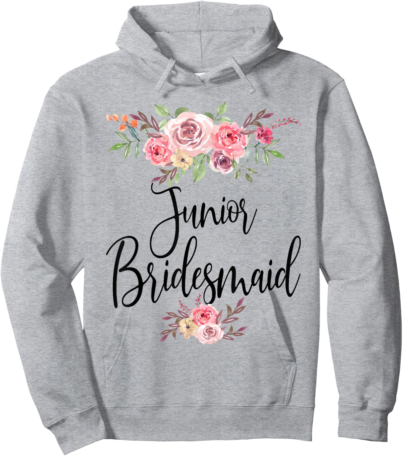 Junior Bridesmaid Wedding Bridal Party Hoodie - Hoodie | Ash