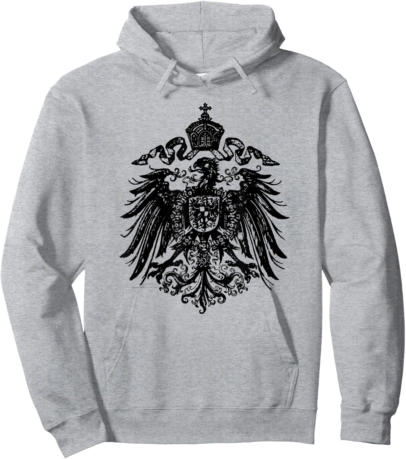German Imperial Eagle Hoodie - Hoodie | Ash