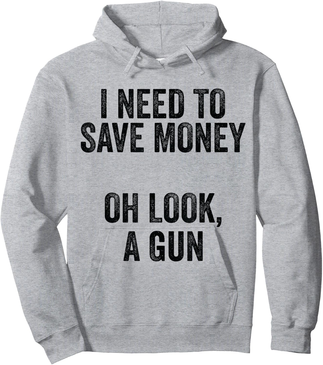 Gun Collector - I Need To Money A Gun Hoodie - Hoodie | Ash