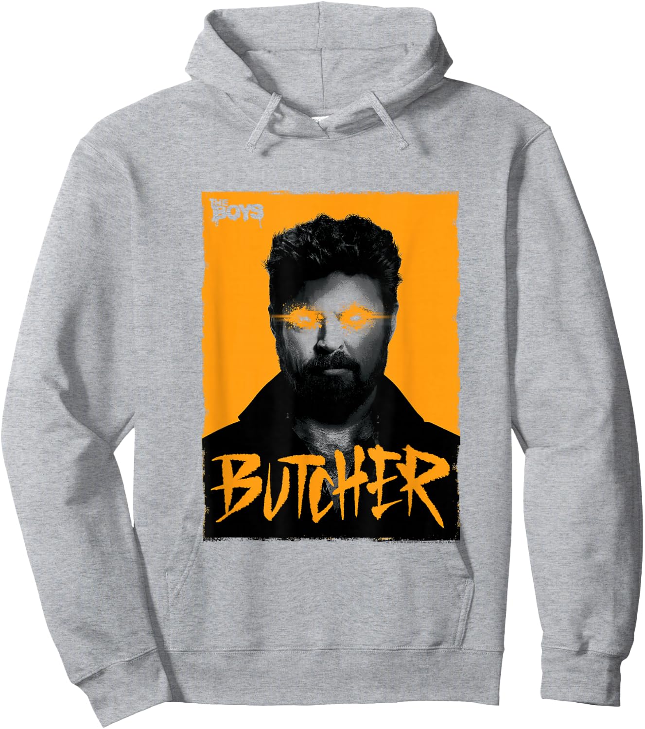 The Boys Butcher Laser Eyes Superhero TV Show Hoodie - Hoodie | Ash