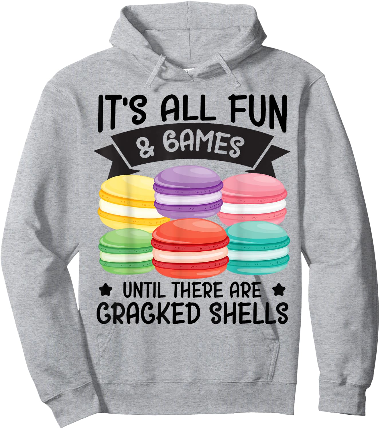 Macaron Baking Design for a Macaron lover Hoodie - Hoodie | Ash