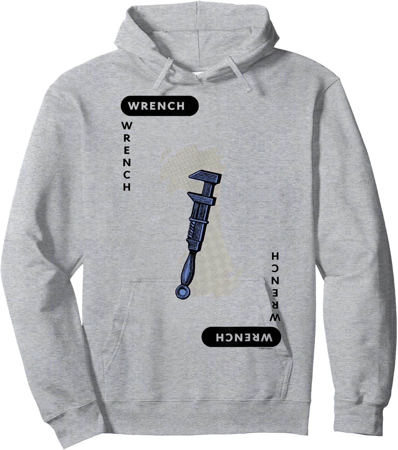 Clue Wrench Playing Card Halloween Costume Hoodie - Hoodie | Ash