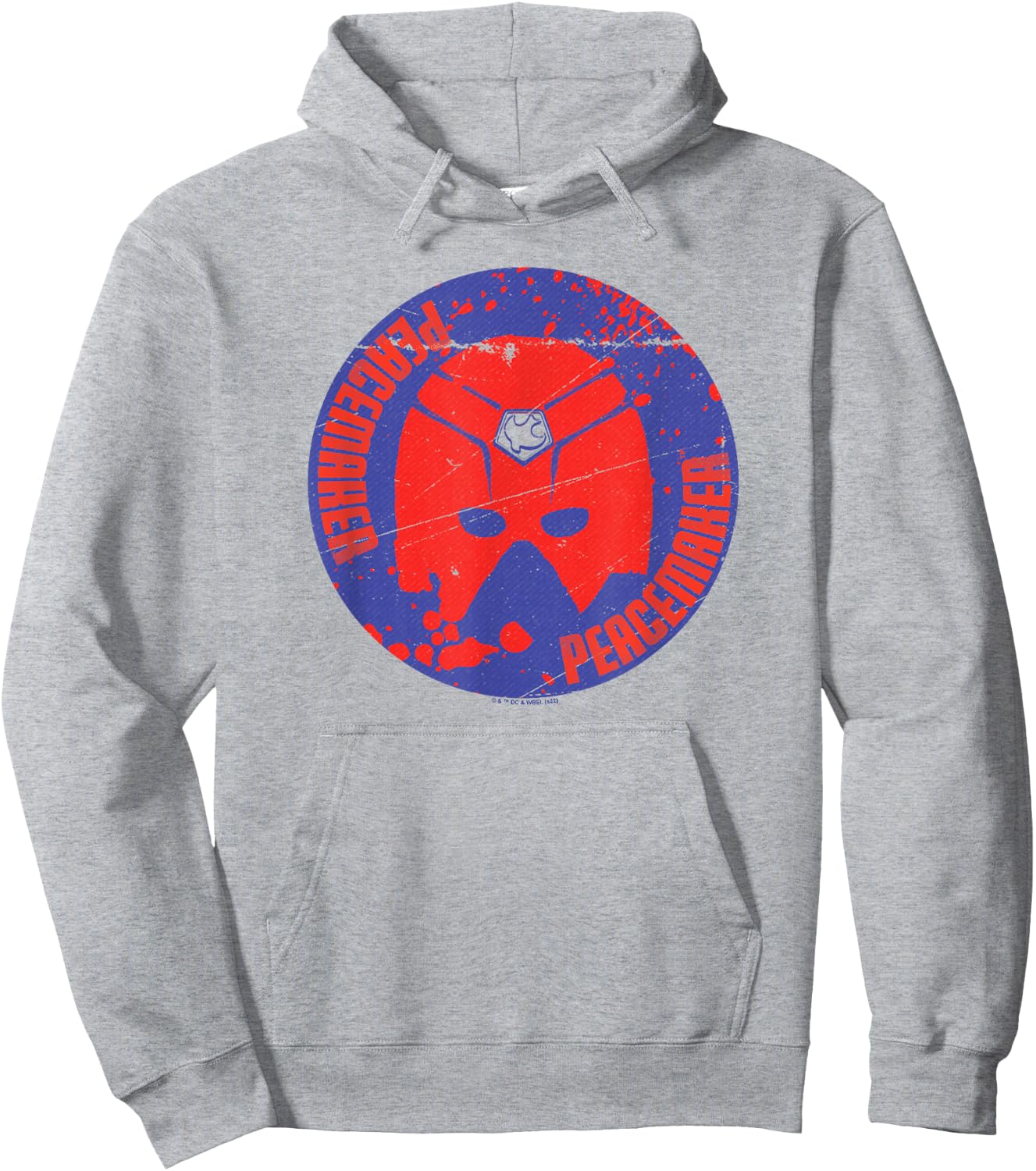 Peacemaker Helmet Badge Hoodie - Hoodie | Ash
