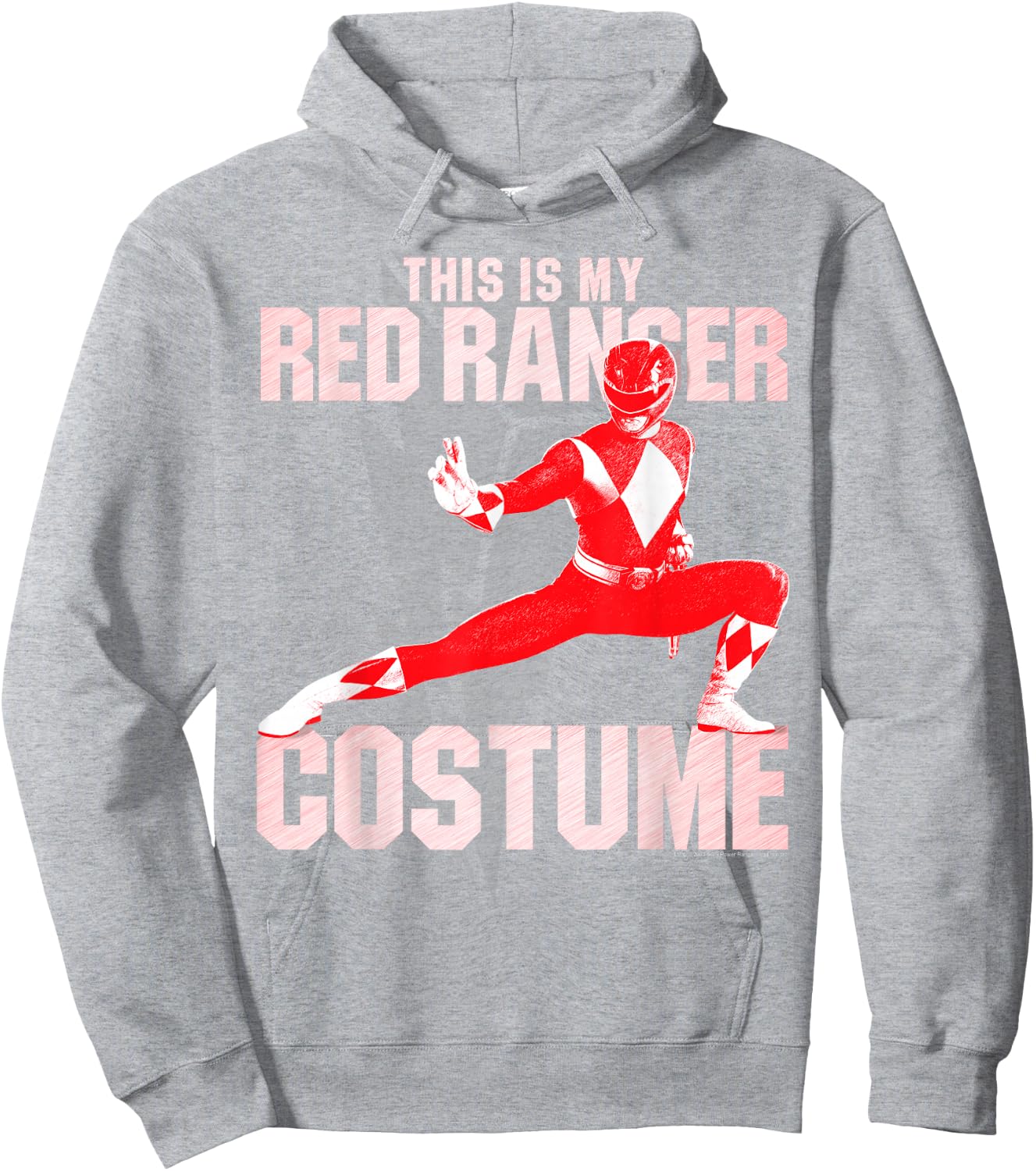 Power Rangers Red Ranger Halloween Costume Hoodie - Hoodie | Ash