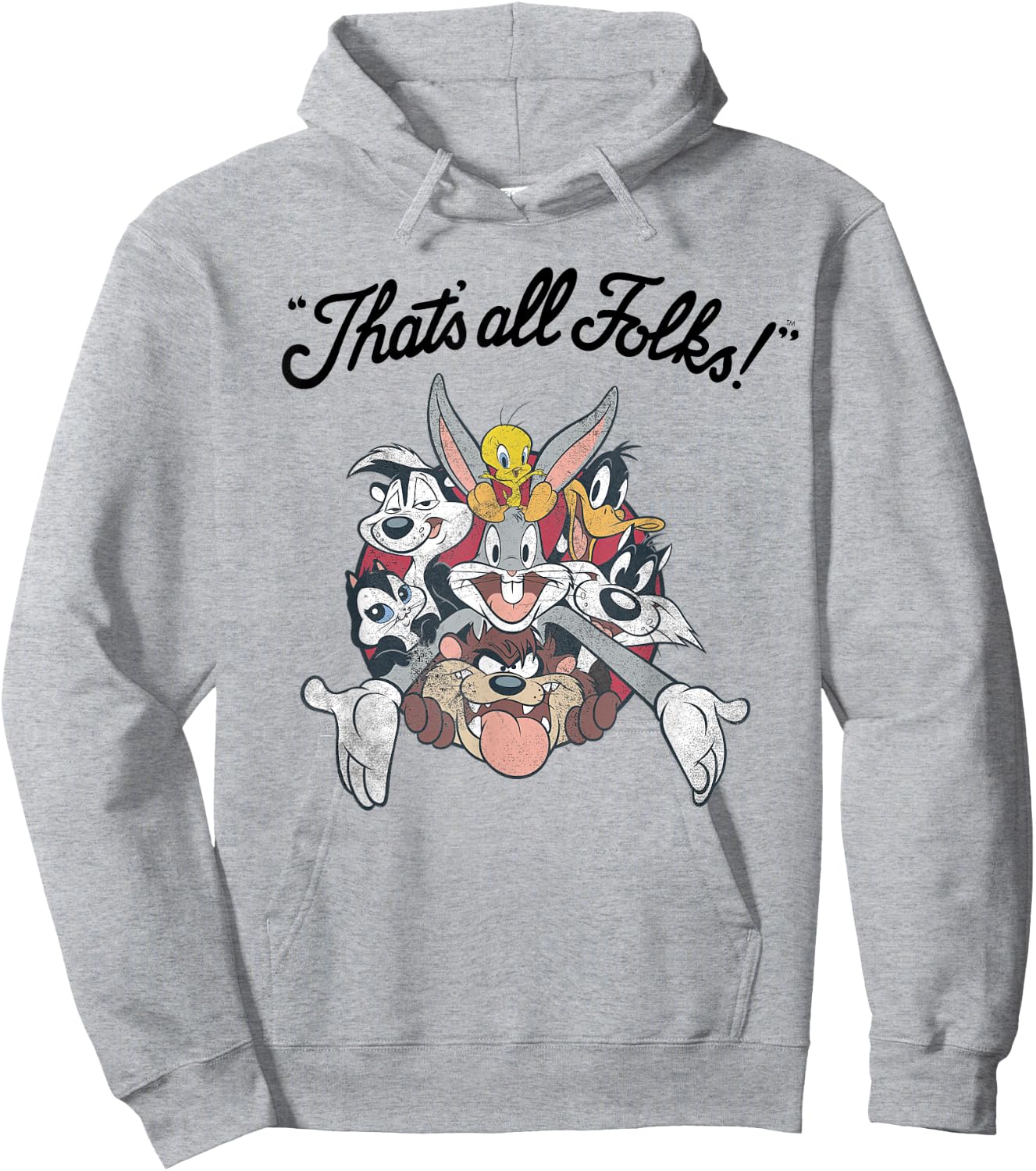 All Stars That's All Folks Hoodie - Hoodie | Ash
