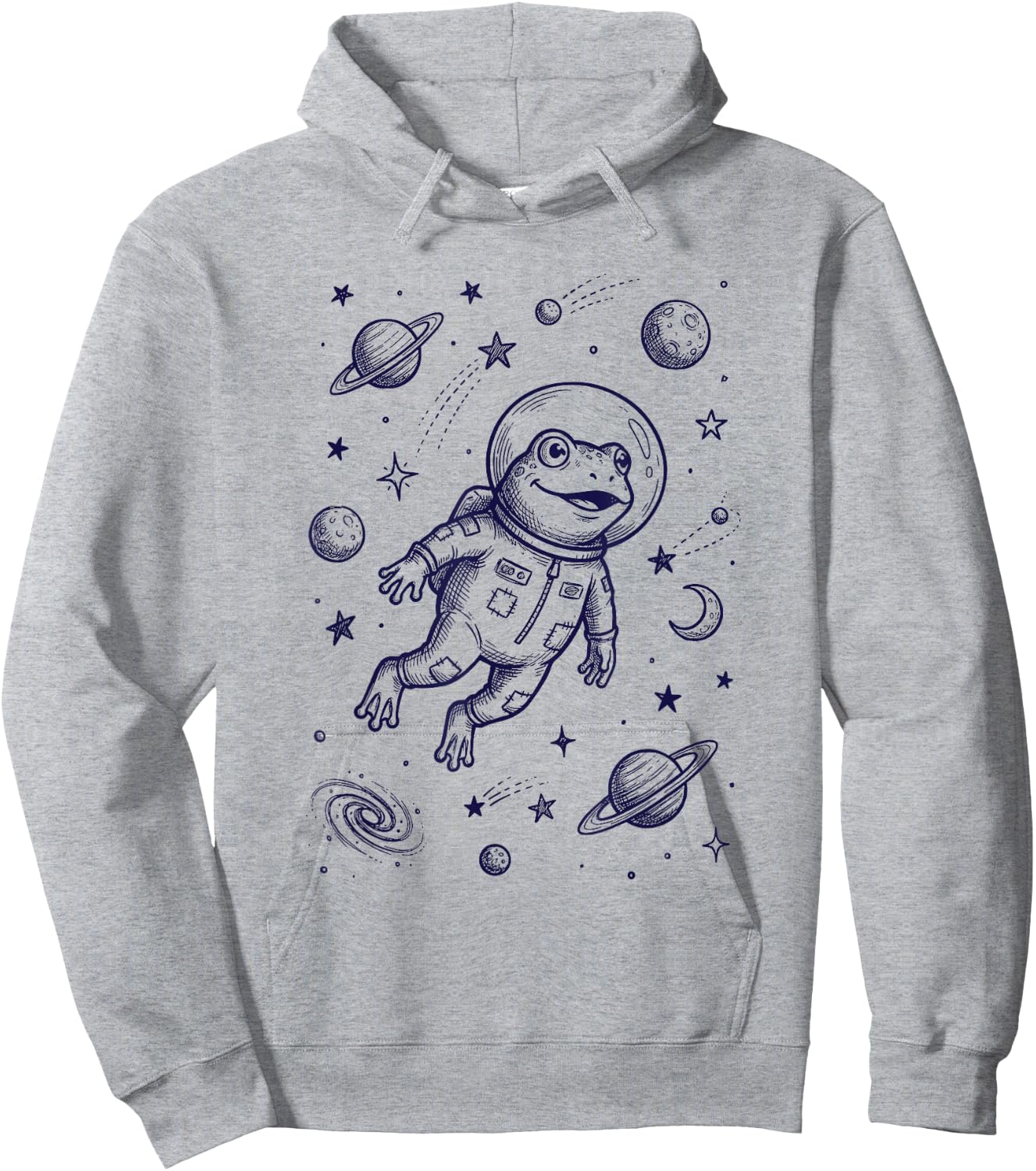 T-Shirt Hoodie - Hoodie | Ash