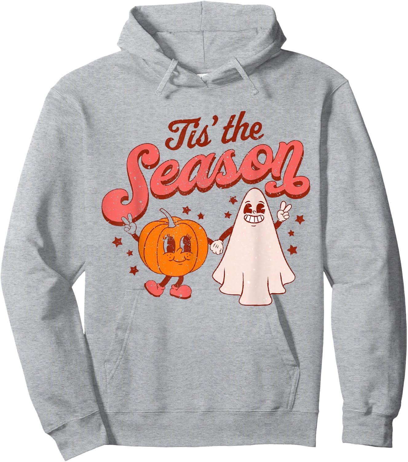 Tis the Season Funny Halloween Hoodie - Hoodie | Ash