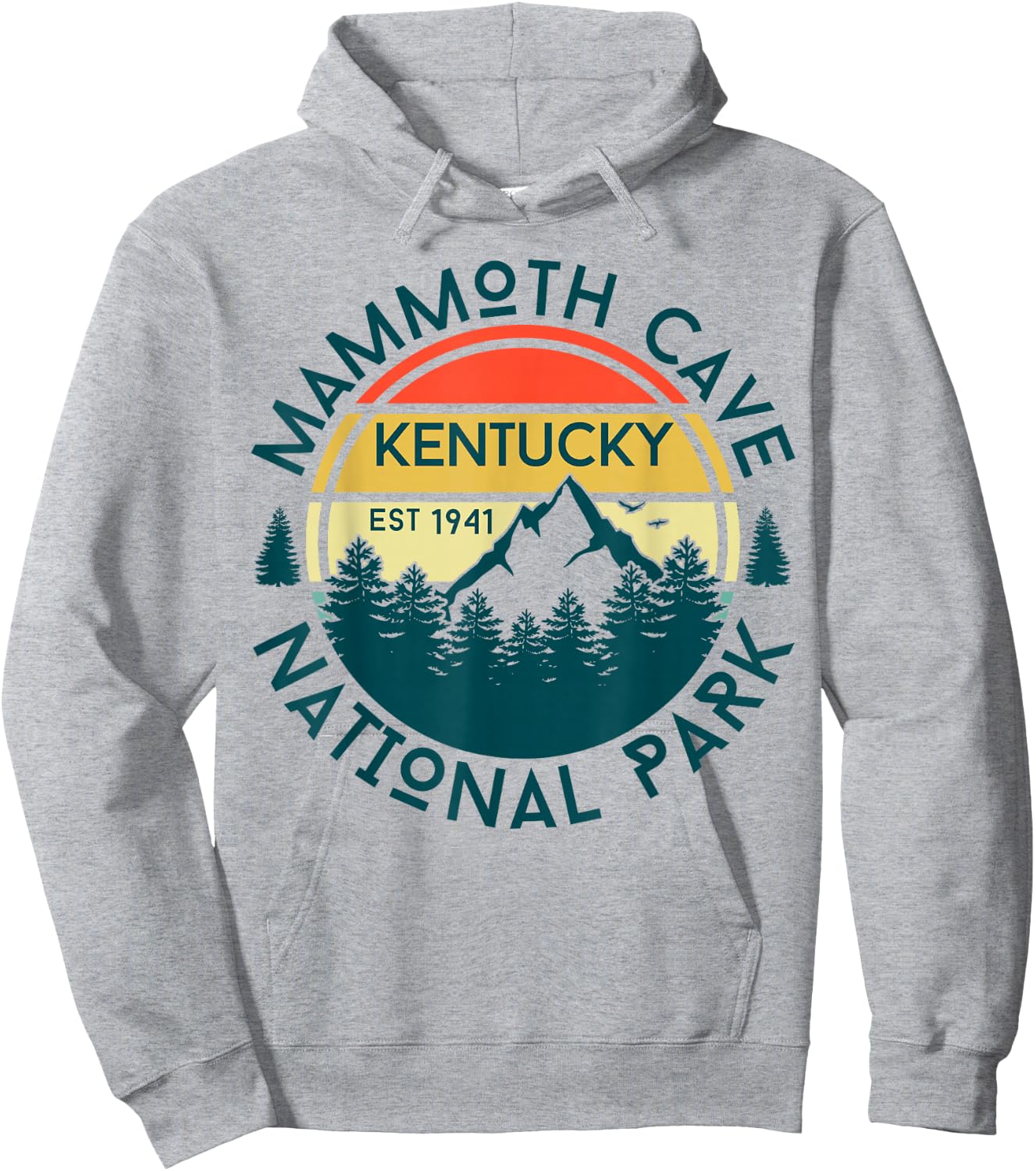 Mammoth Cave National Park Hoodie - Hoodie | Ash