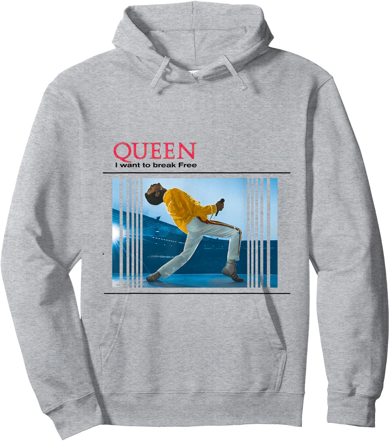 Queen I Want to Break Free Hoodie - Hoodie | Ash