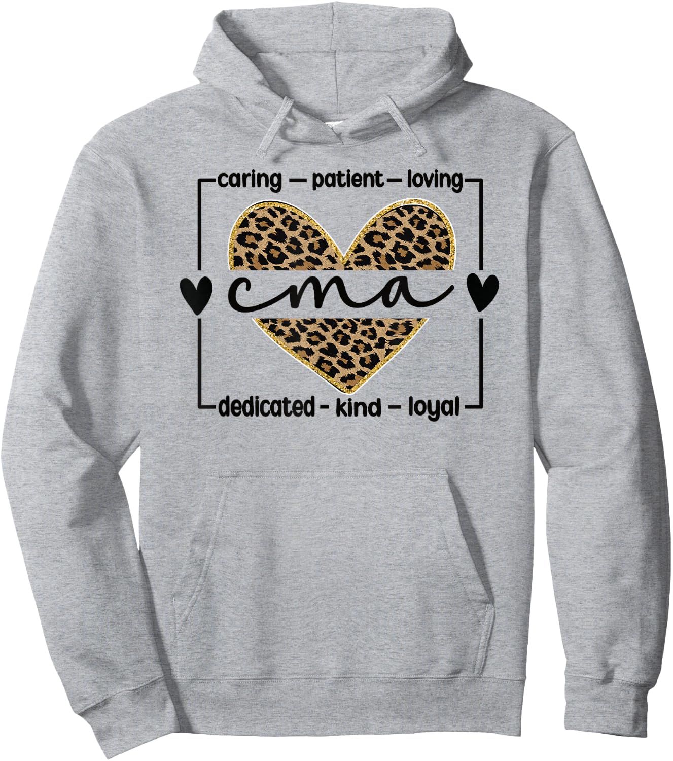 CMA Certified Medical Assistant Hoodie - Hoodie | Ash