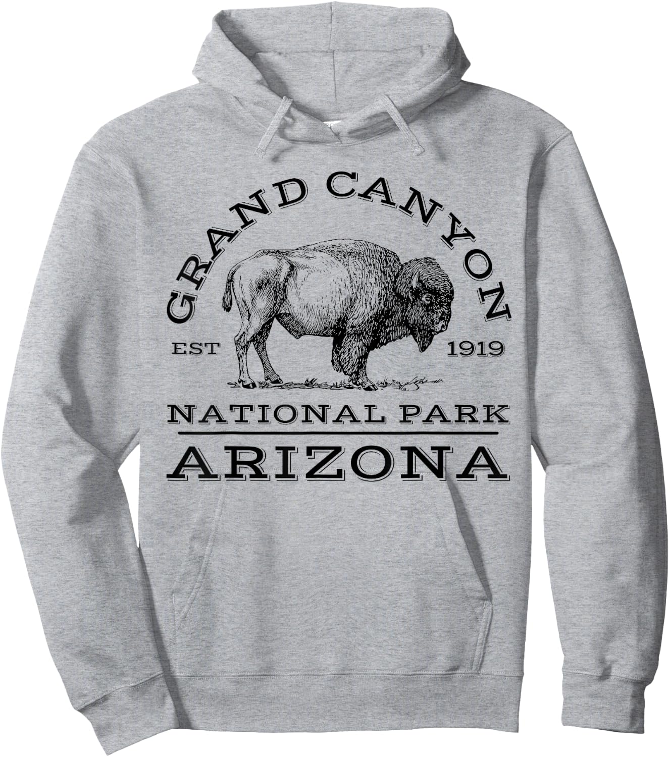Grand Canyon National Park Hoodie - Hoodie | Ash