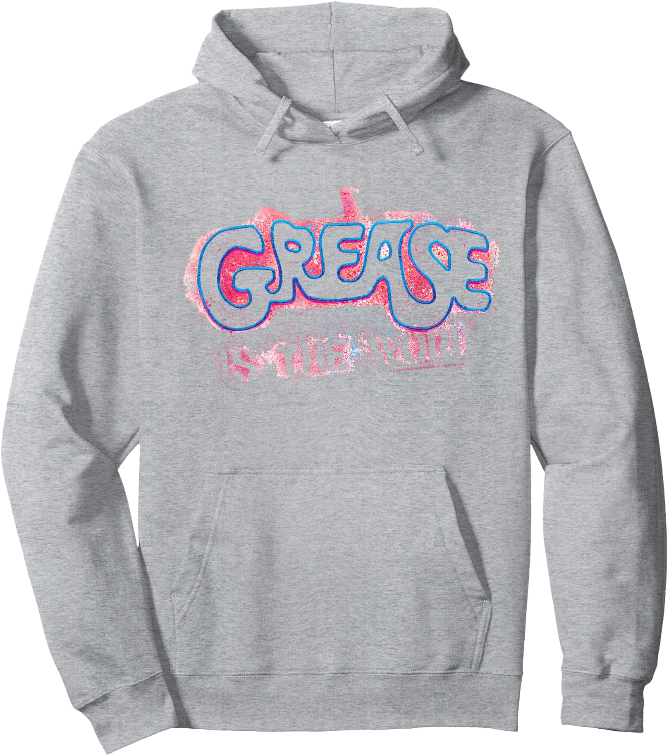 Grease Grease is The Word Hoodie - Hoodie | Ash