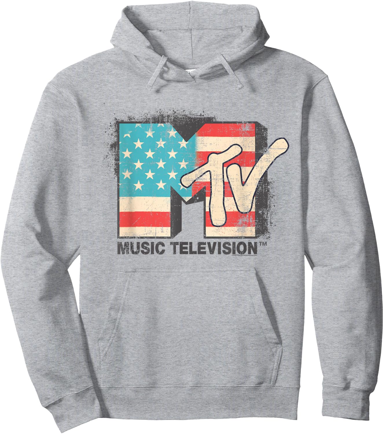 MTV Americana Logo Hoodie - Hoodie | Ash