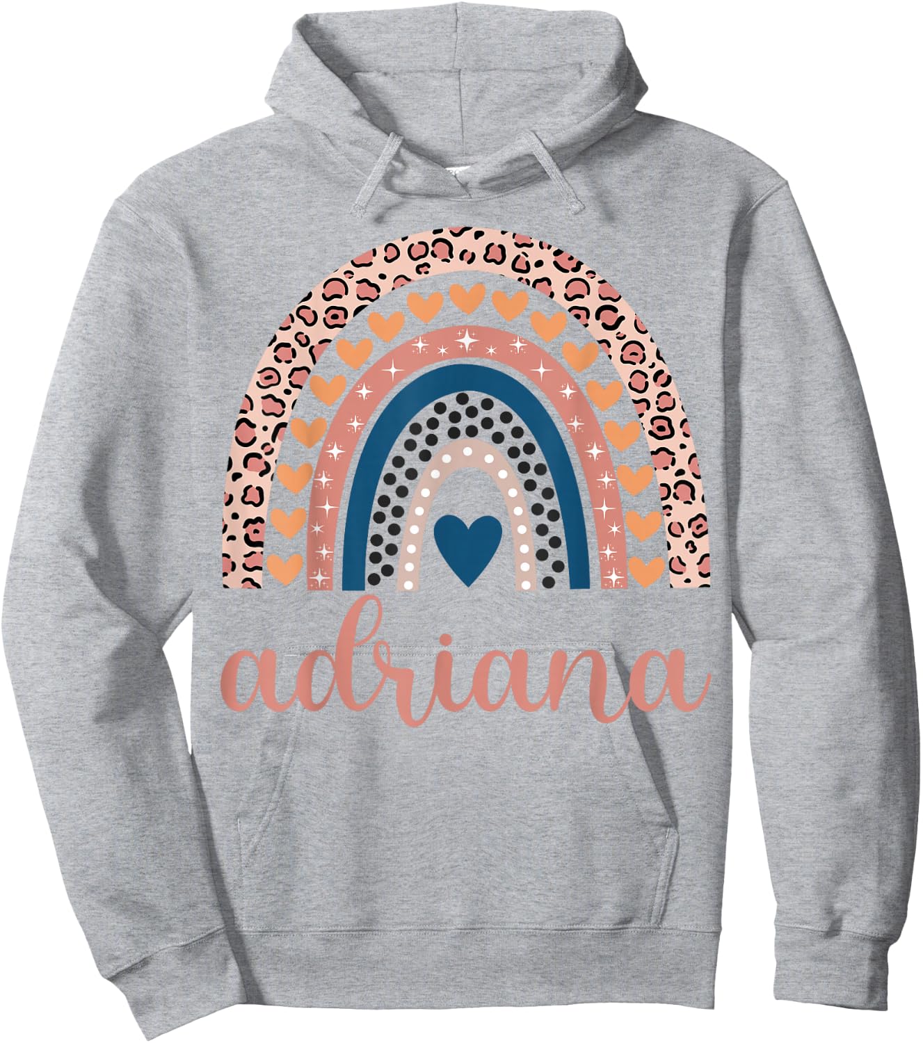 Adriana Adriana Name Birthday Shirt Gift Hoodie - Hoodie | Ash