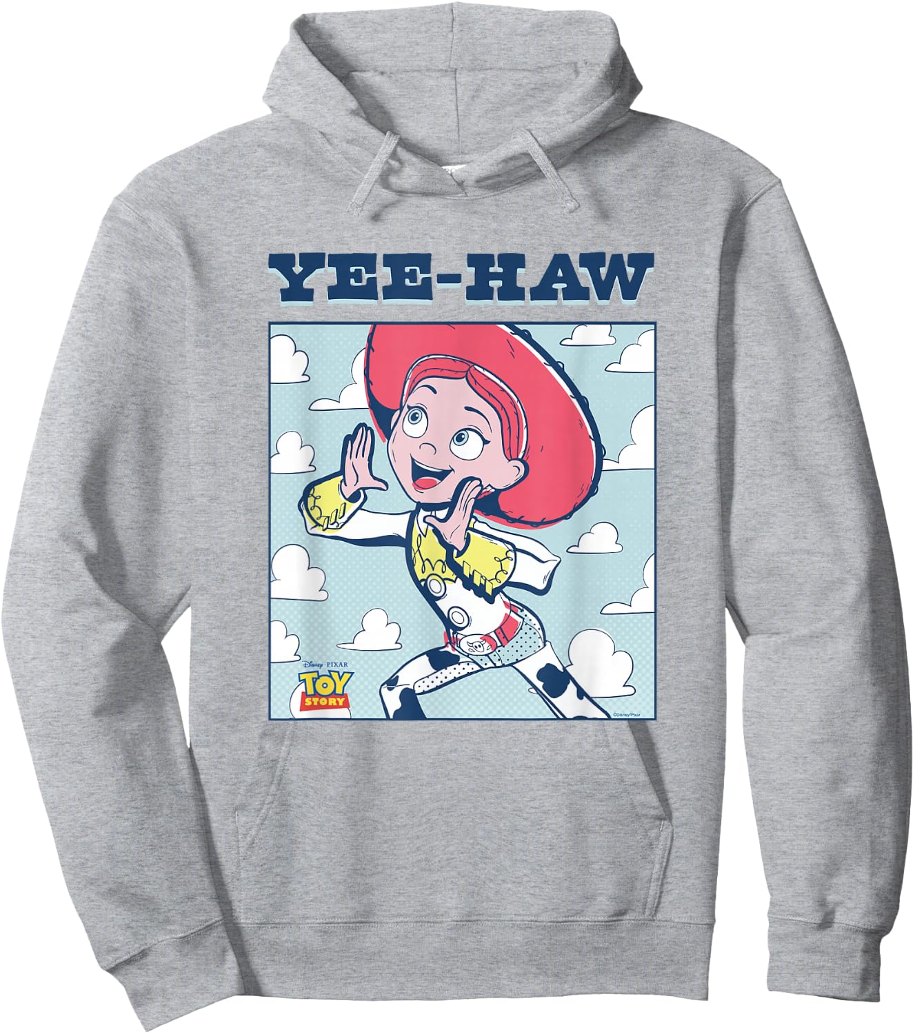 Disney Pixar Toy Story Jessie YEE-HAW Hoodie - Hoodie | Ash