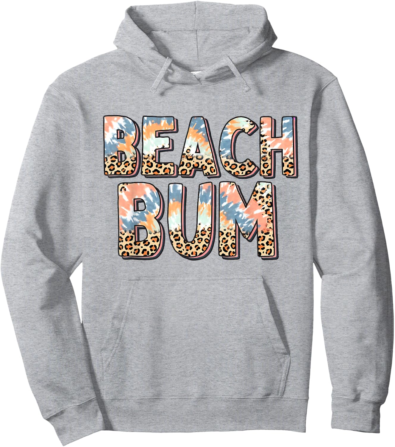 Beach Bum Women Girls Kids Hoodie - Hoodie | Ash
