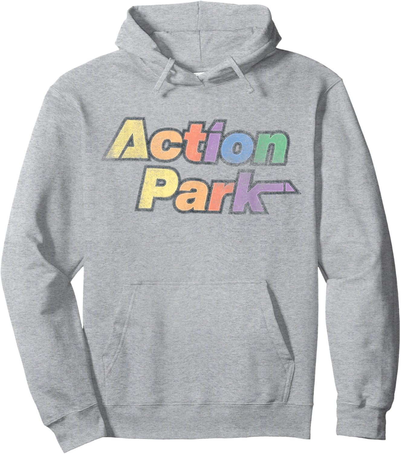 People Love USA Action Park Hoodie - Hoodie | Ash