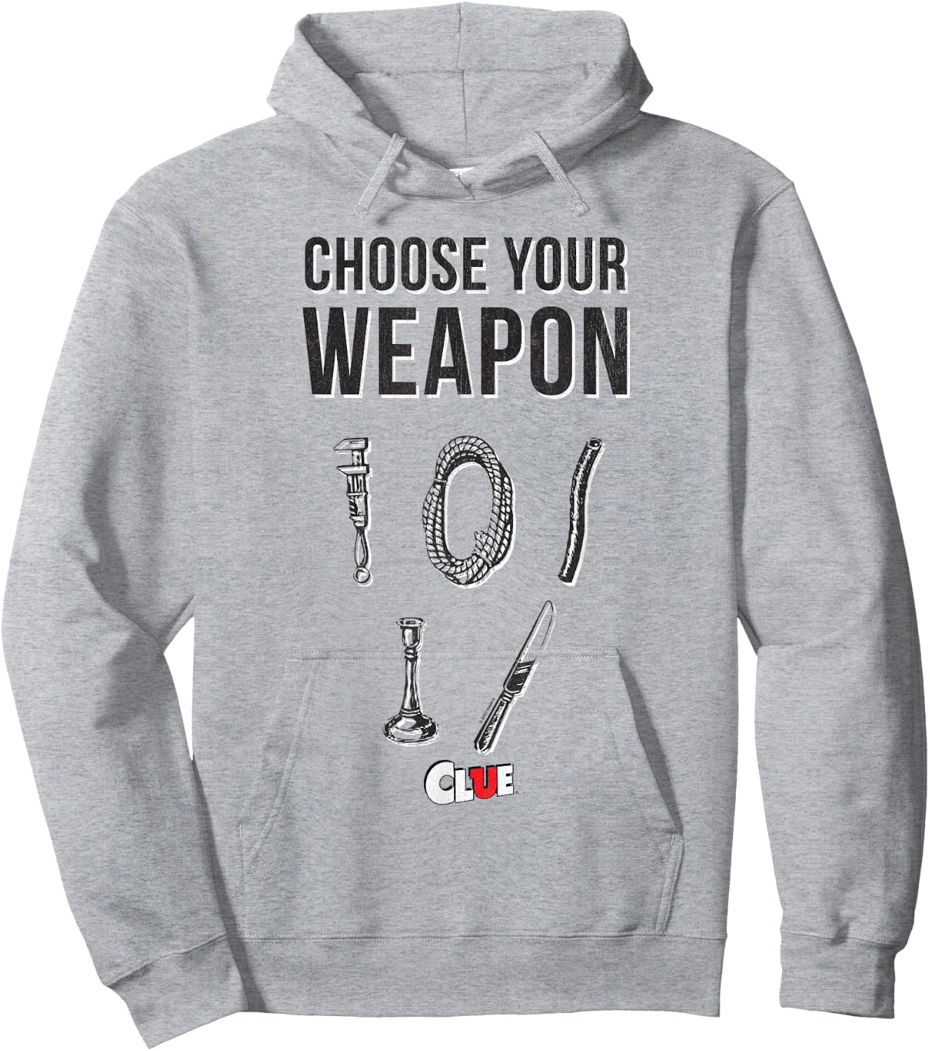 Clue Choose Hoodie - Hoodie | Ash