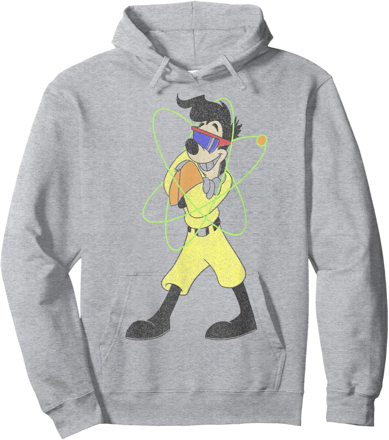 Disney A Goofy Movie Powerline Portrait Small Hoodie - Hoodie | Ash
