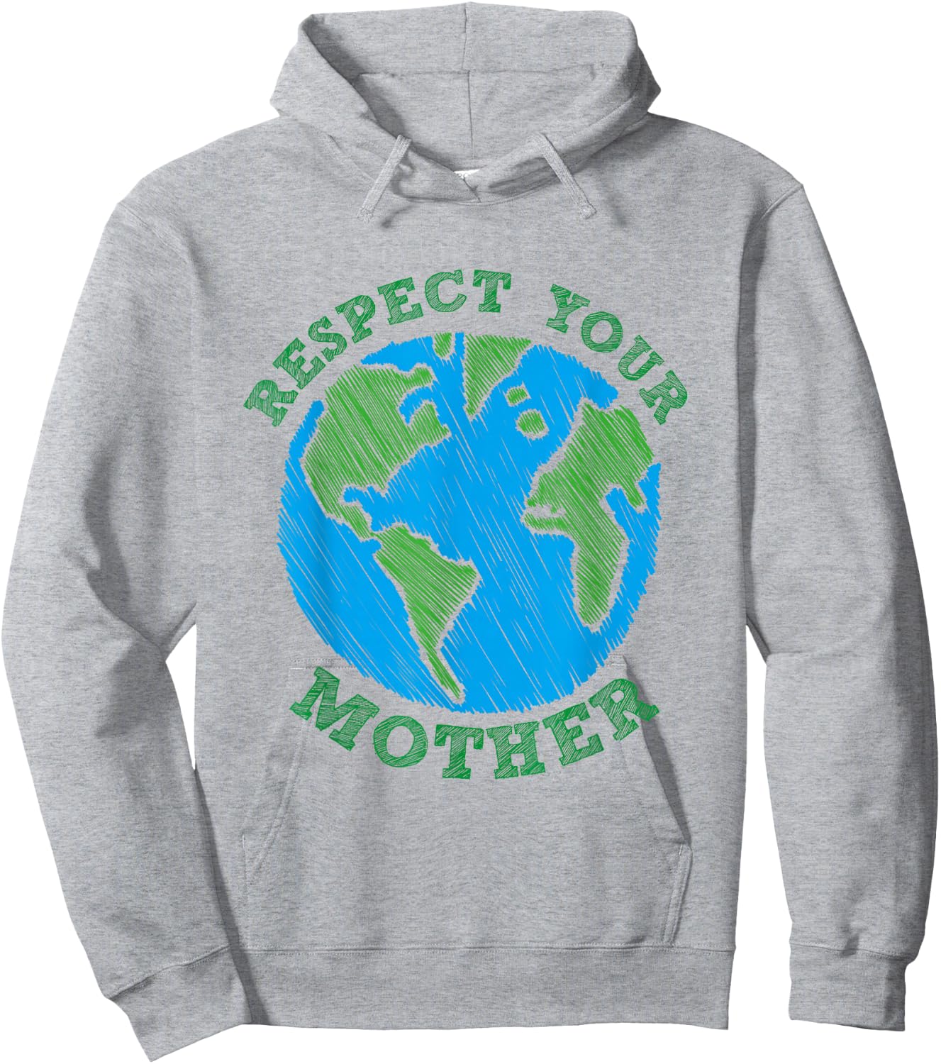Earth Day Gift Respect Your Mother Nature Lover Hoodie - Hoodie | Ash