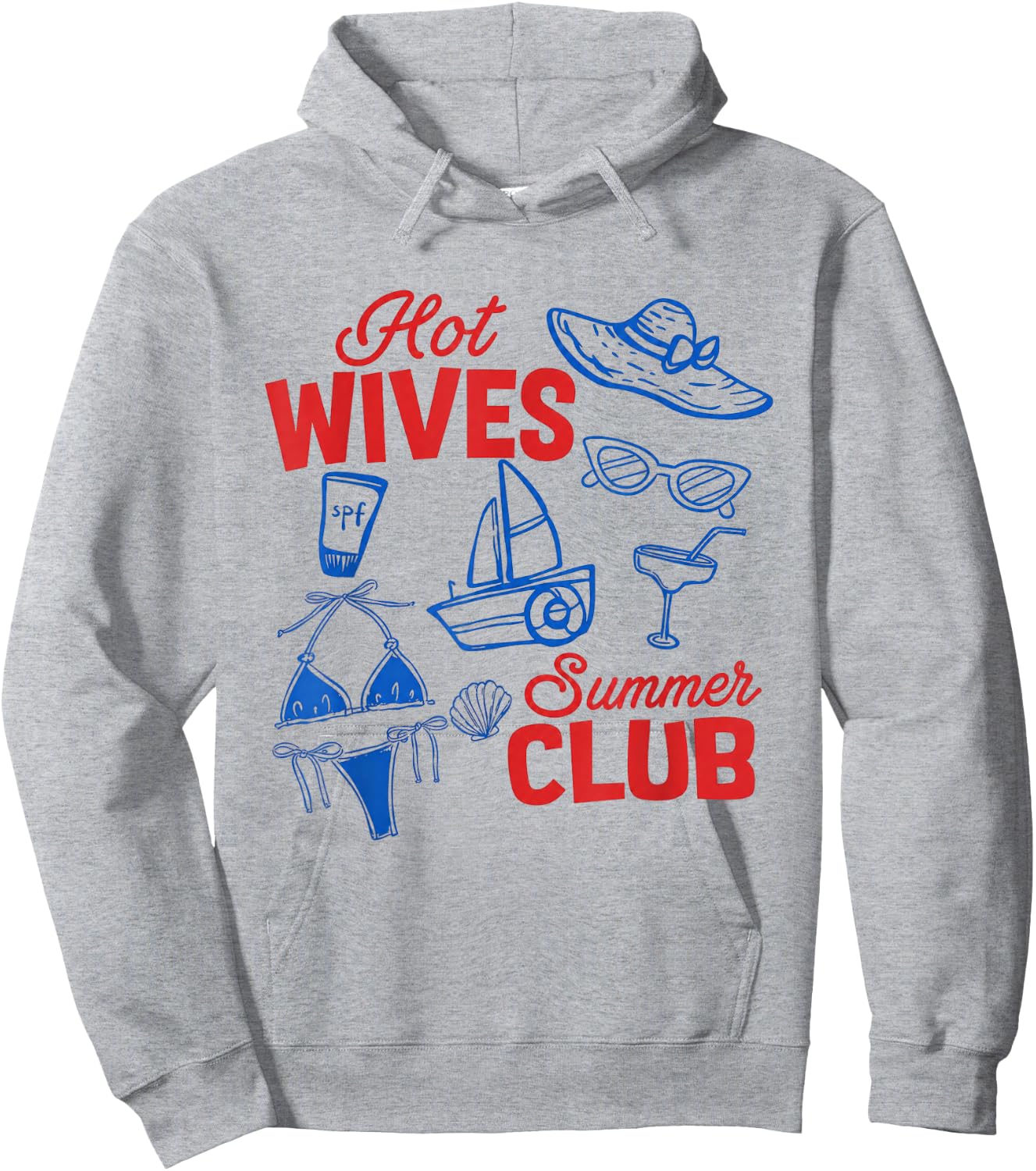 Y2k Hot Wife Summer Bride Era Hoodie - Hoodie | Ash