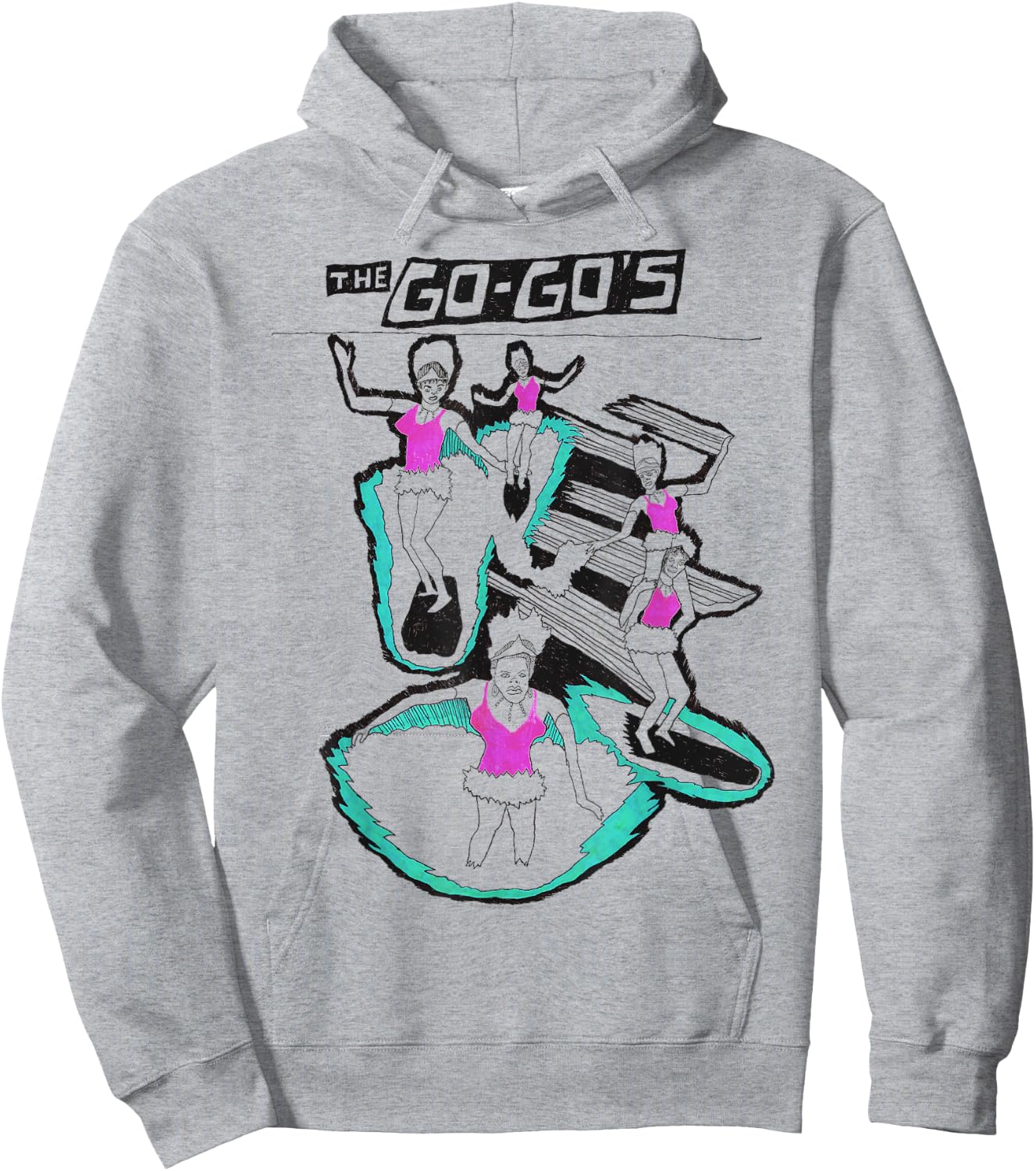 The Go-Go's - Surfing Hoodie - Hoodie | Ash