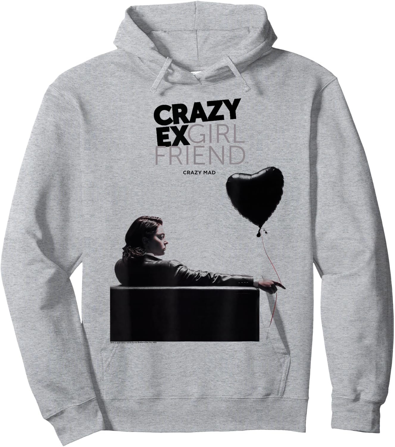 Crazy Ex-Girlfriend Crazy Mad Hoodie - Hoodie | Ash