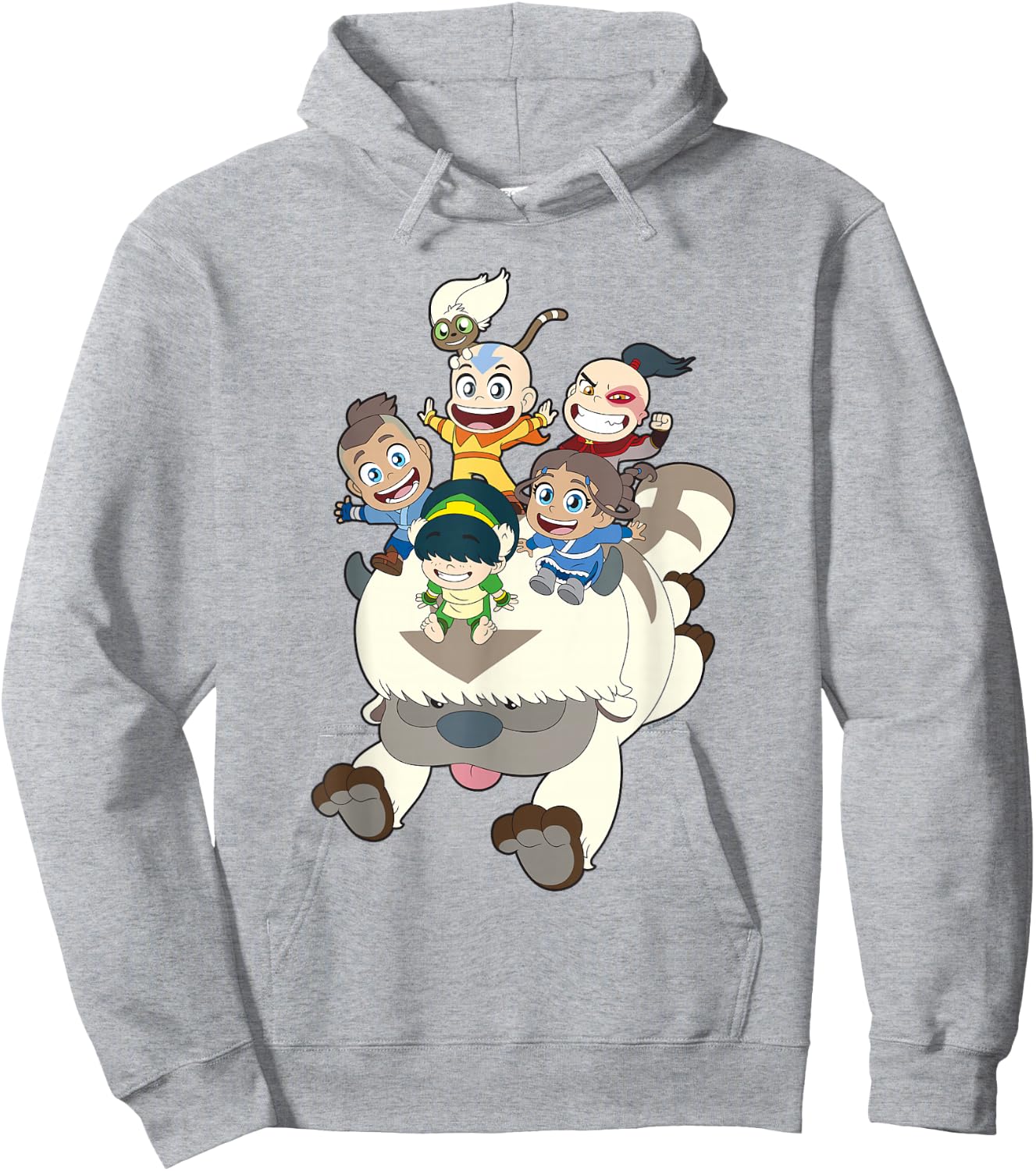 Avatar: The Last Airbender Group Chibi Hoodie - Hoodie | Ash