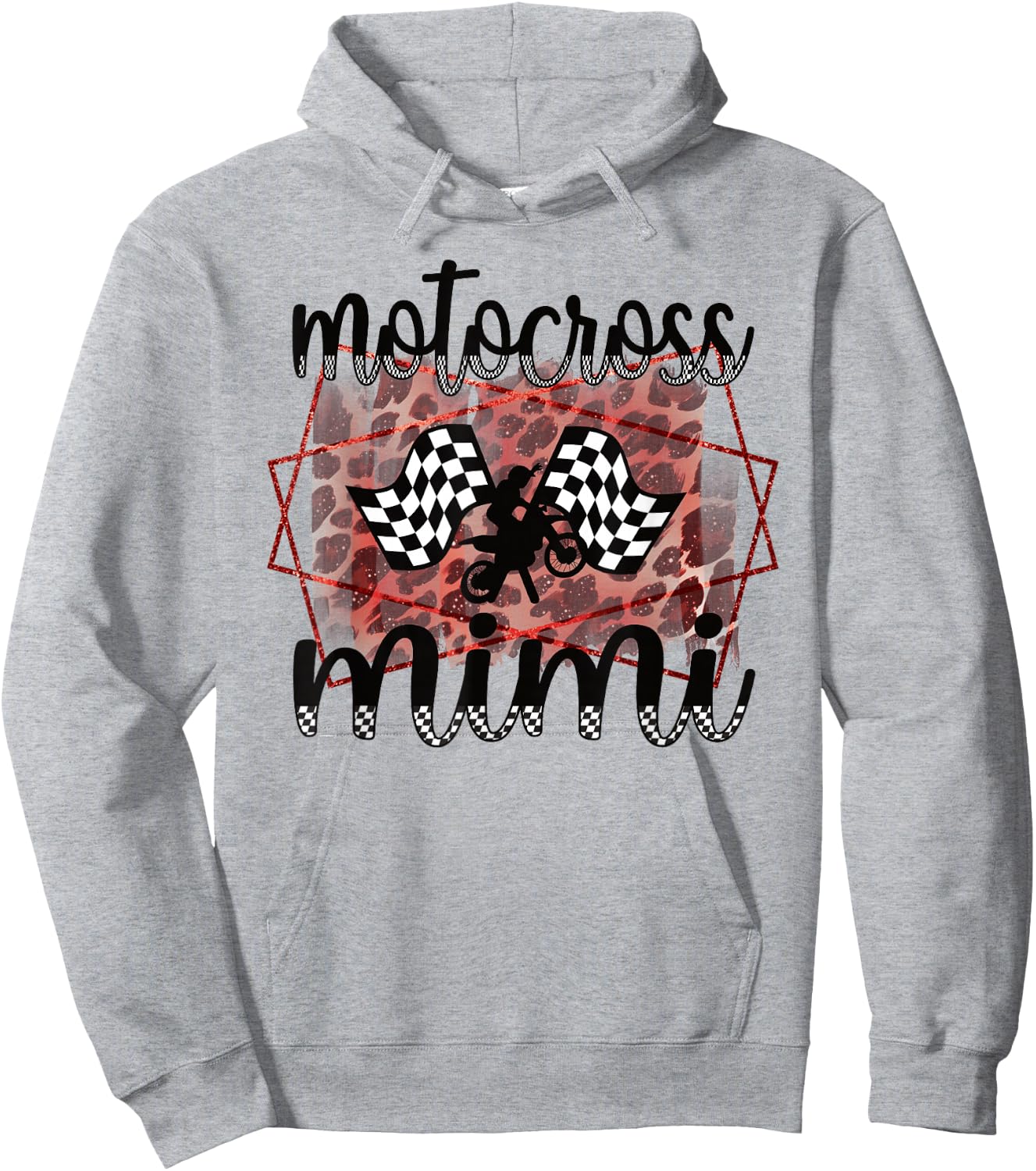 Motocross Mimi Proud Motocross Mimi Grandma Hoodie - Hoodie | Ash