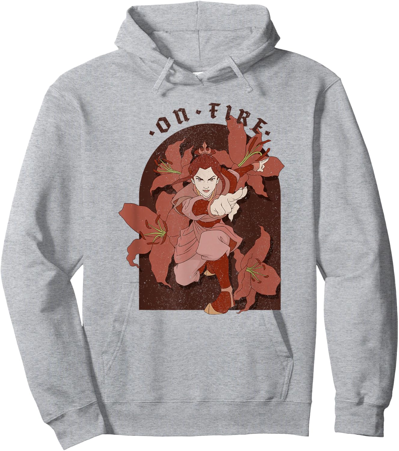 Avatar: The Last Airbender Azula On Fire Hoodie - Hoodie | Ash