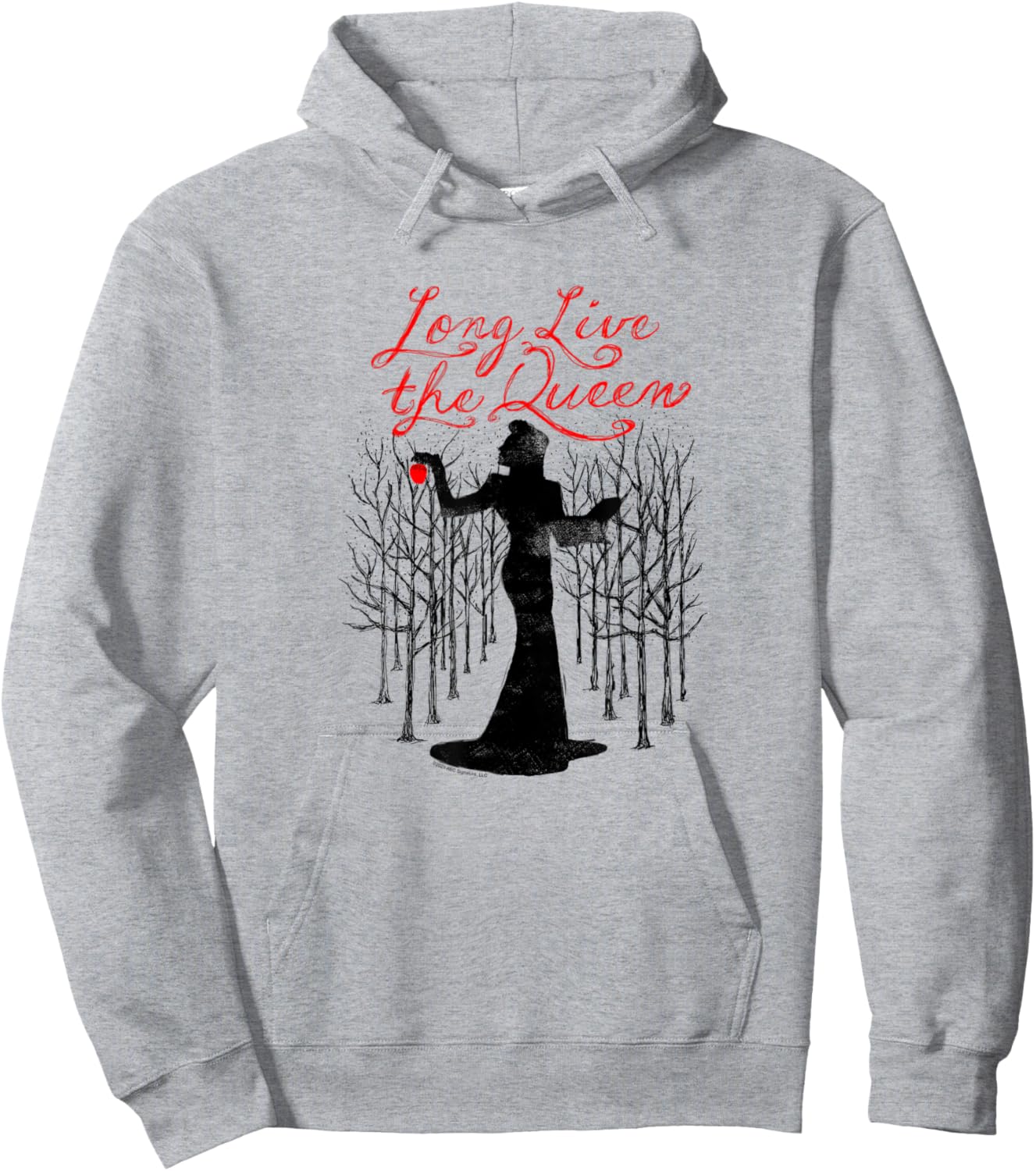 Once Upon a Time Long Live The Queen Hoodie - Hoodie | Ash