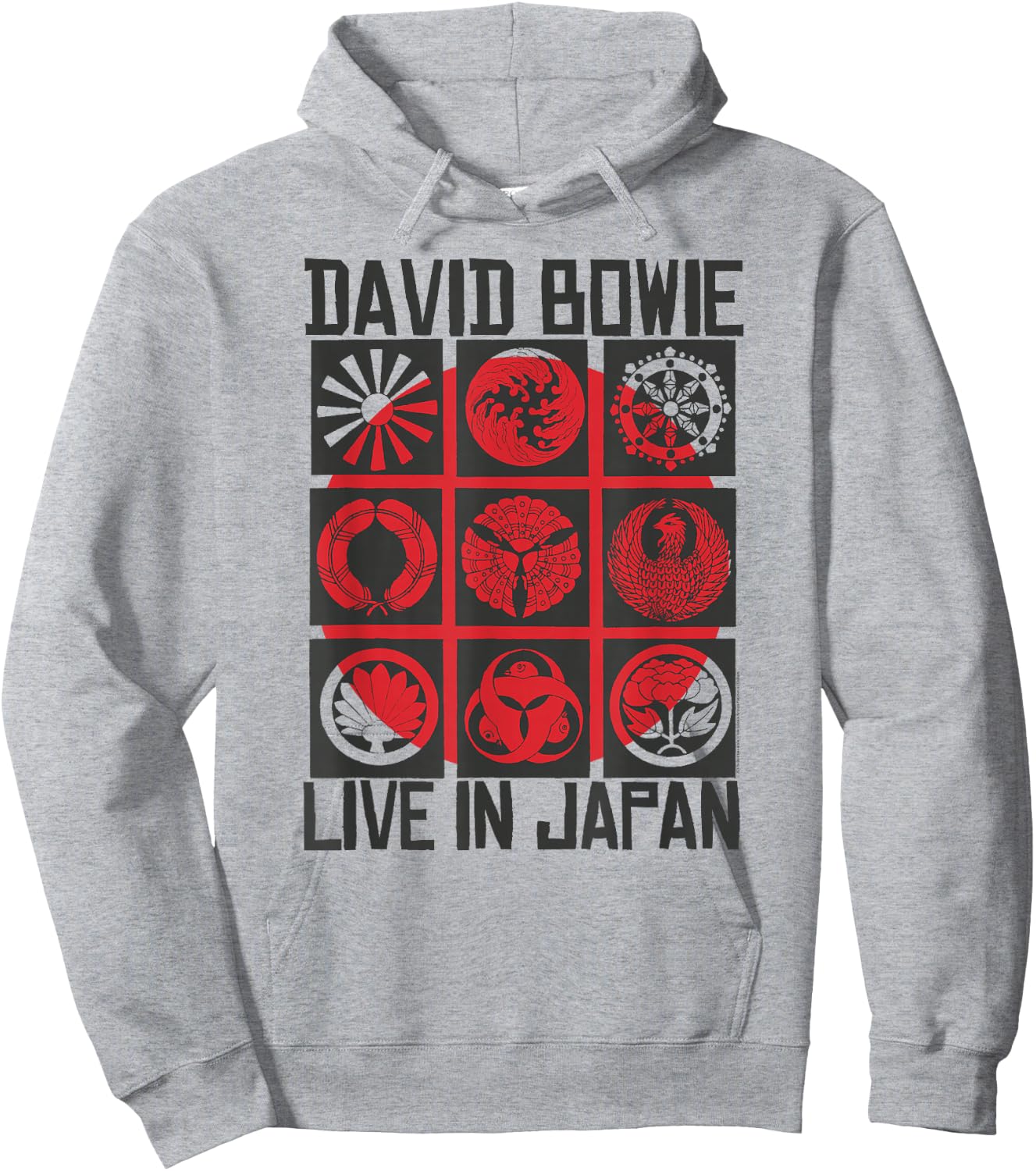 David Bowie - Live In Japan Hoodie - Hoodie | Ash