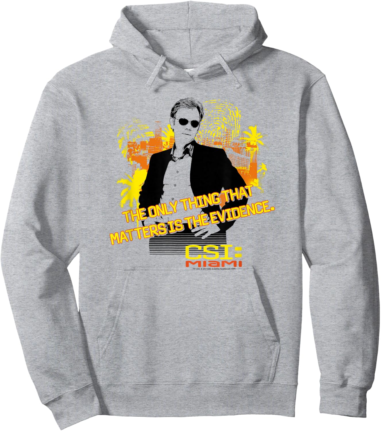 CSI: Miami Hand On Hips Hoodie - Hoodie | Ash