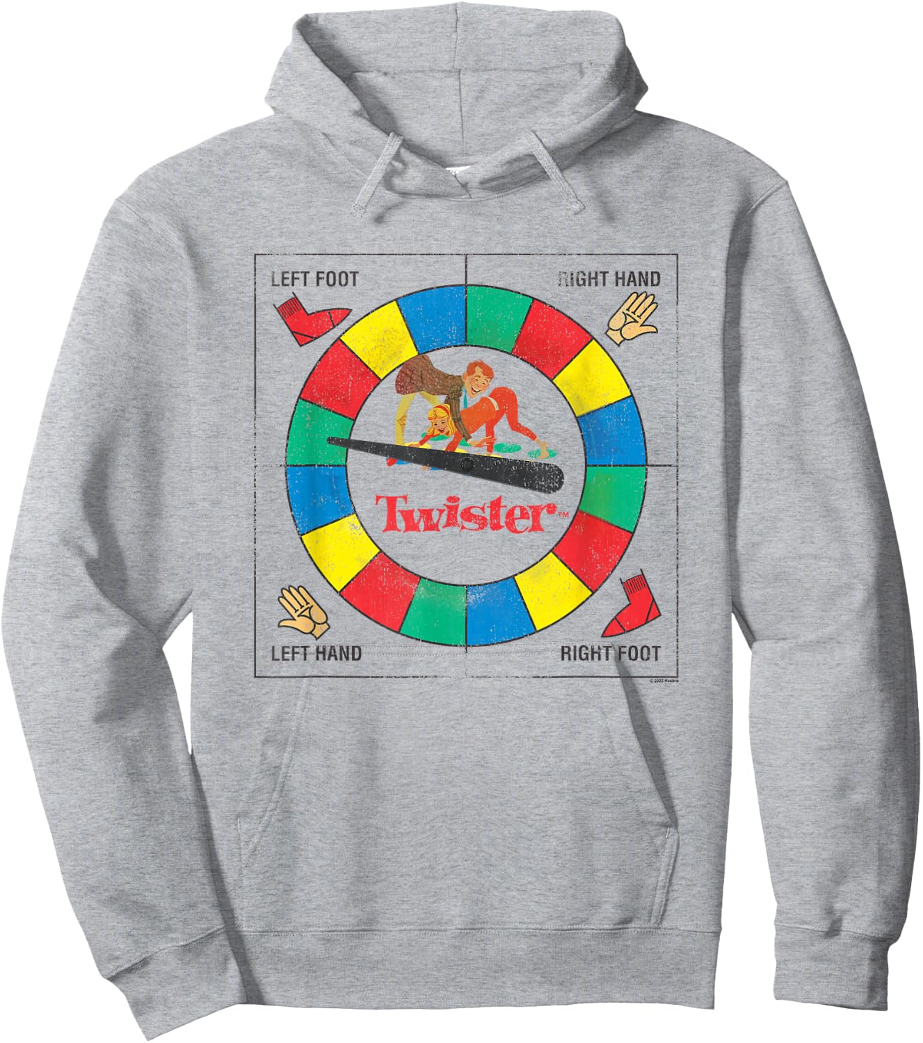 Twister Spinner Hoodie - Hoodie | Ash
