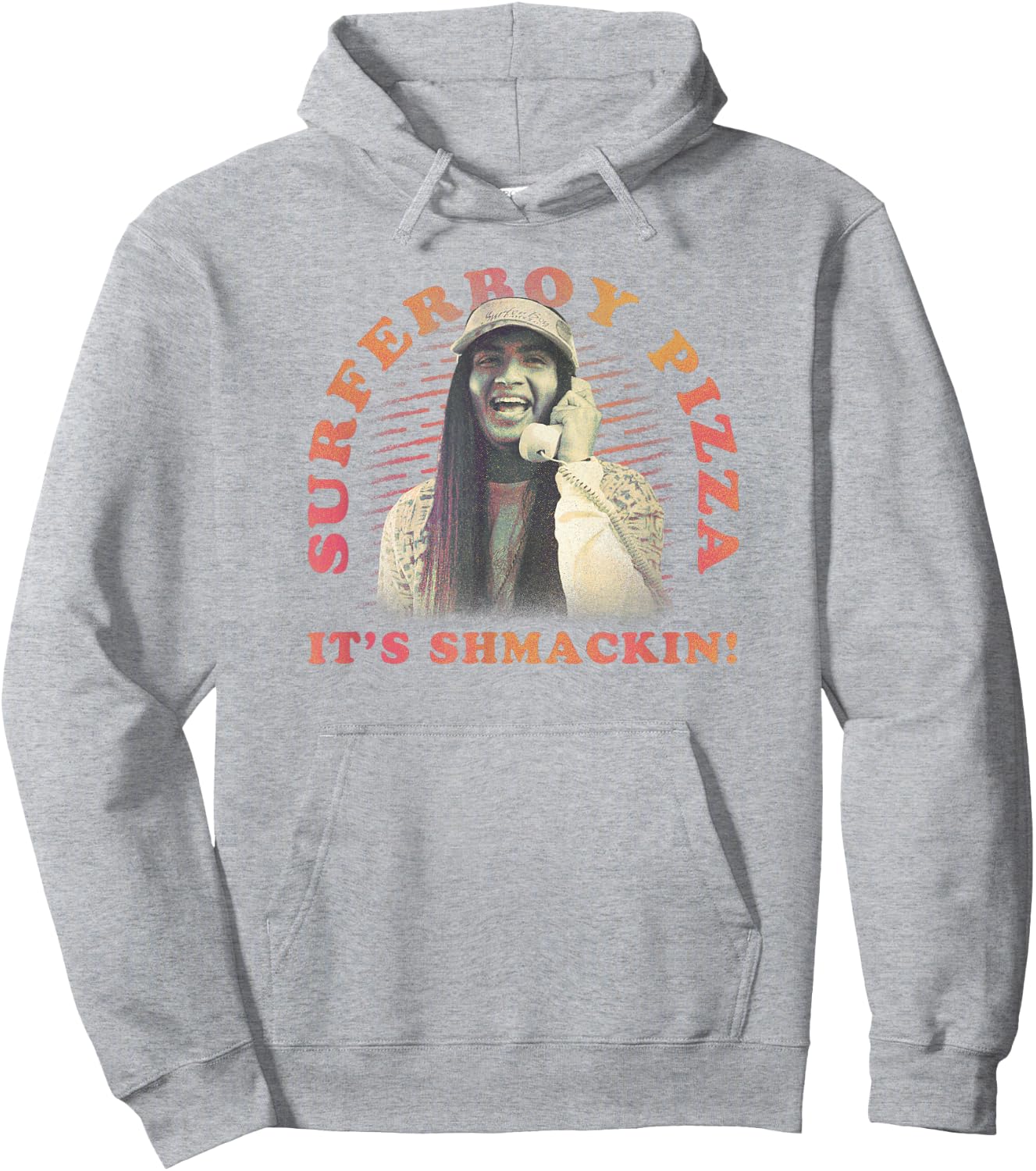Stranger Things 4 Argyle Surferboy Pizza Poster Hoodie - Hoodie | Ash