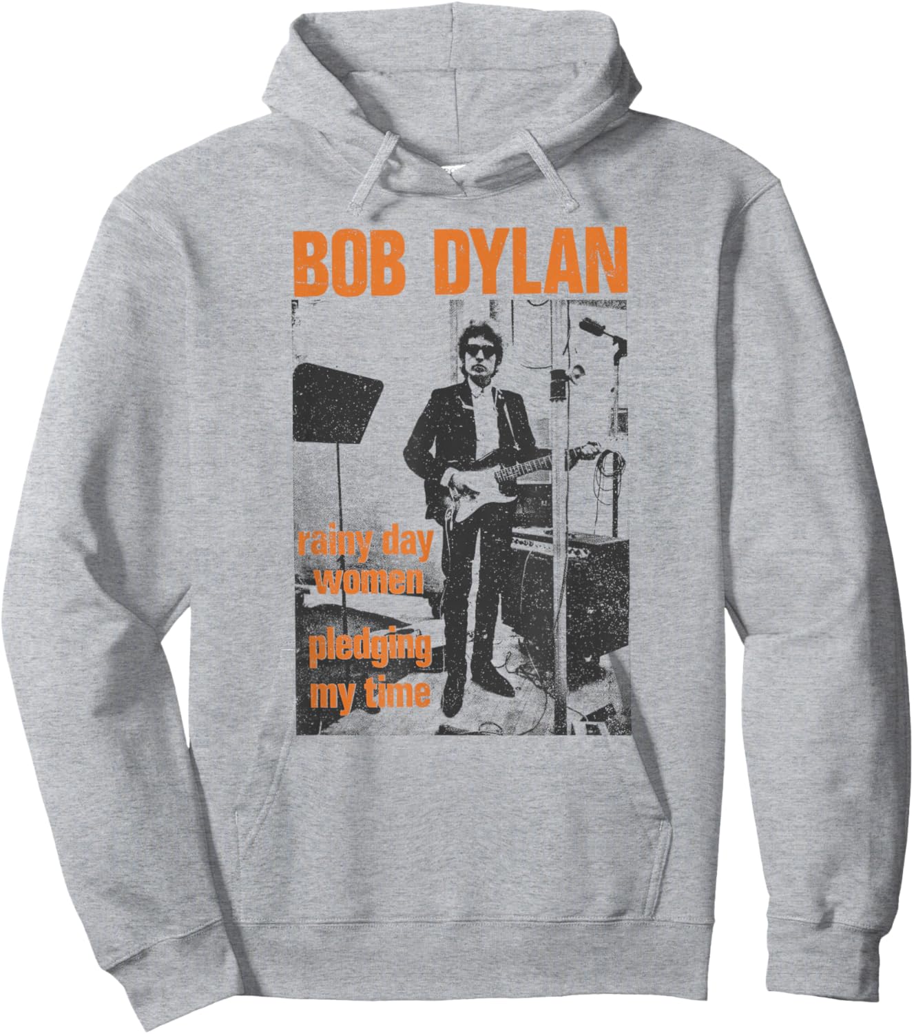 Bob Dylan - Rainy Day Hoodie - Hoodie | Ash