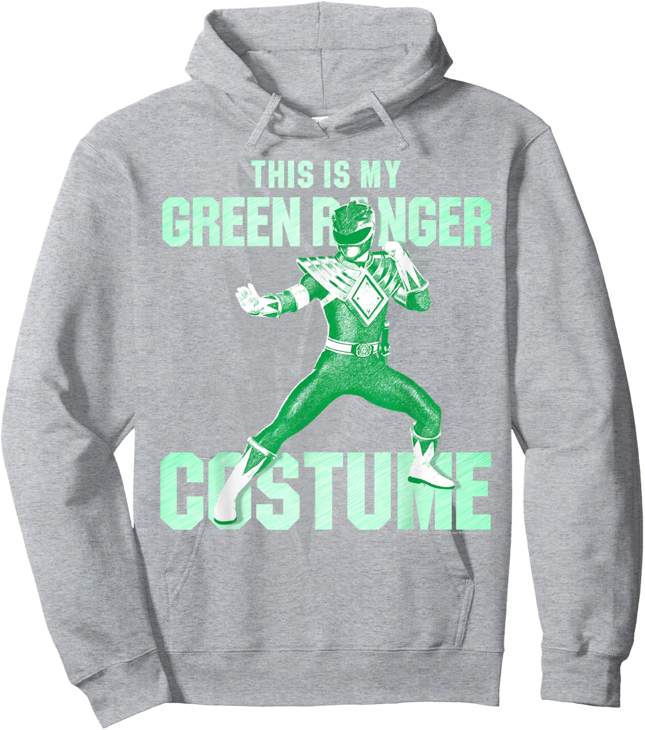 Power Rangers Green Ranger Halloween Costume Hoodie - Hoodie | Ash