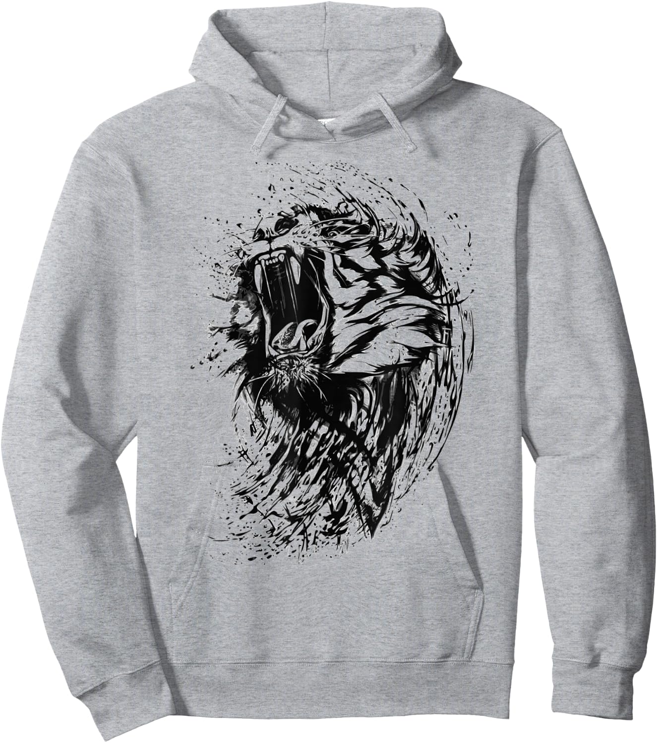 Fierce lion Hoodie - Hoodie | Ash