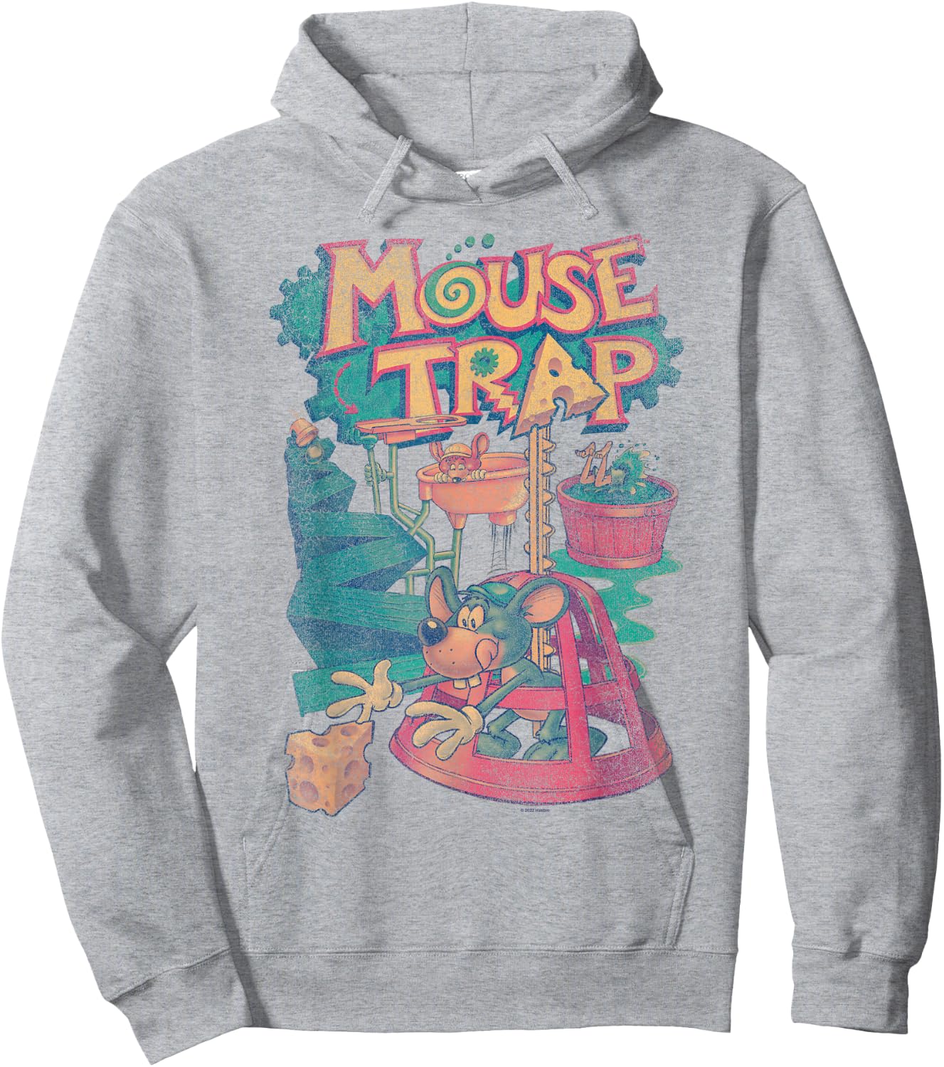 Mouse Trap Contraption Hoodie - Hoodie | Ash