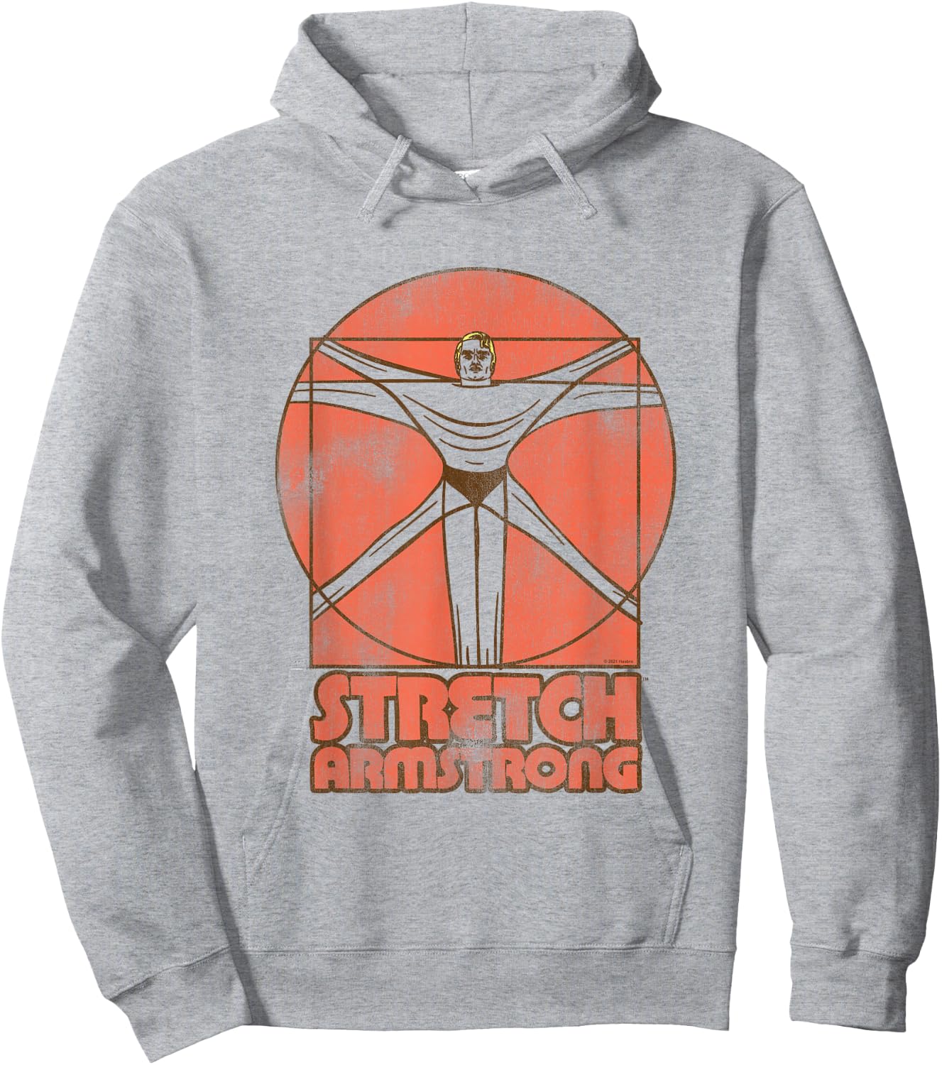 Stretch Armstrong Da Vinci's Stretch Hoodie - Hoodie | Ash