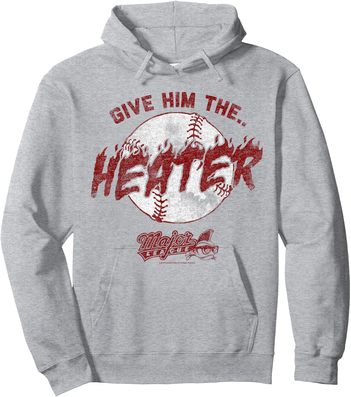 Major League The Heater Hoodie - Hoodie | Ash