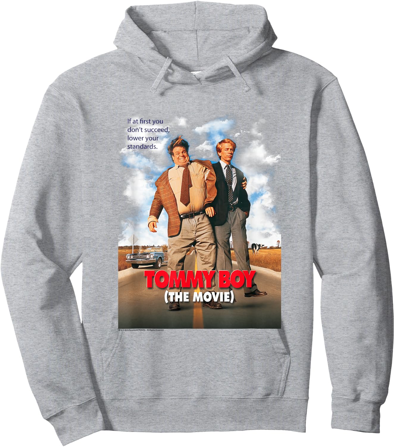 Tommy Boy Movie Poster Hoodie - Hoodie | Ash
