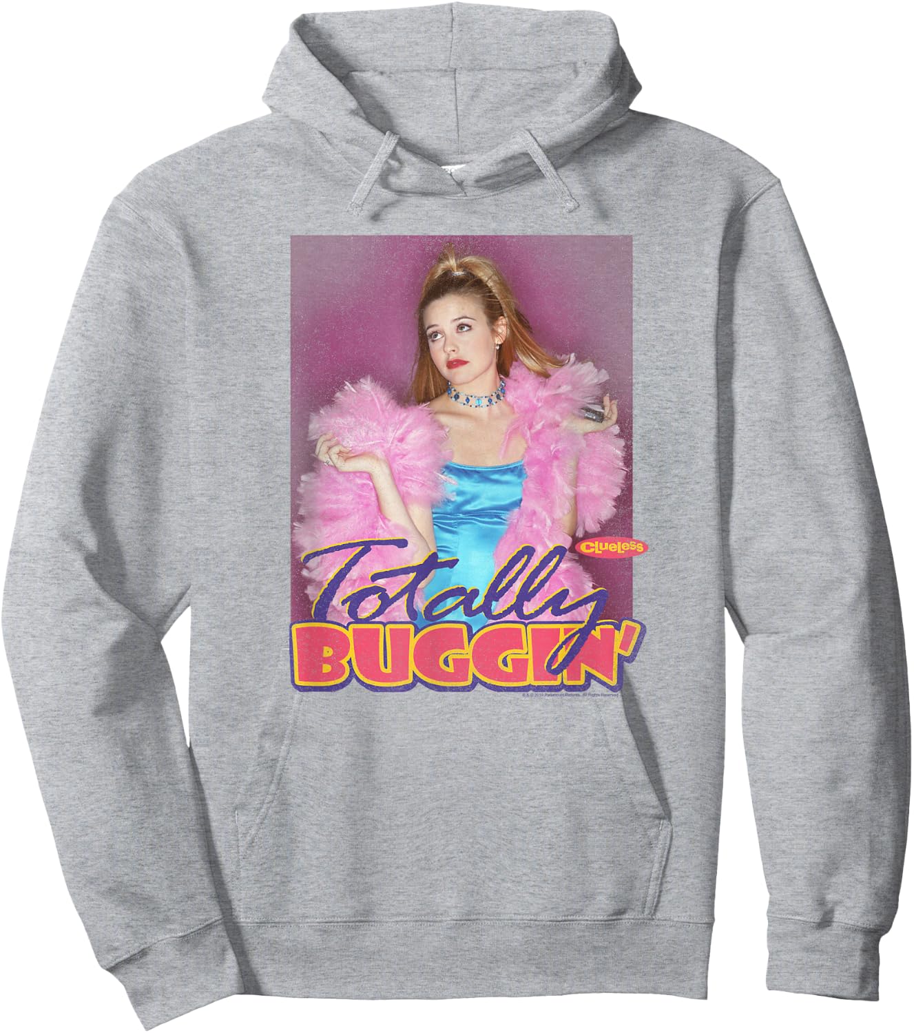 Clueless Totally Buggin Hoodie - Hoodie | Ash