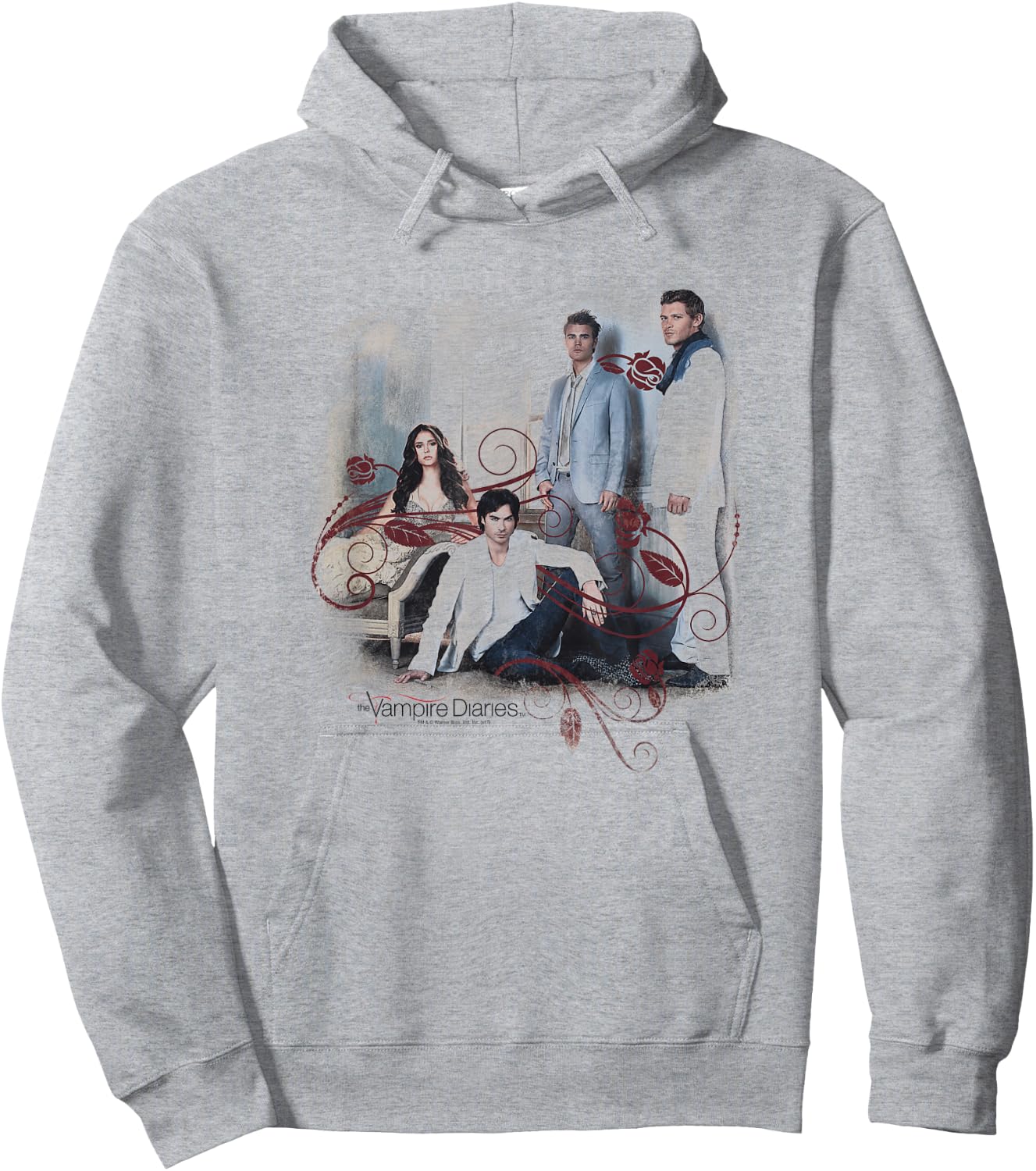 Vampire Diaries 3+1 Hoodie - Hoodie | Ash