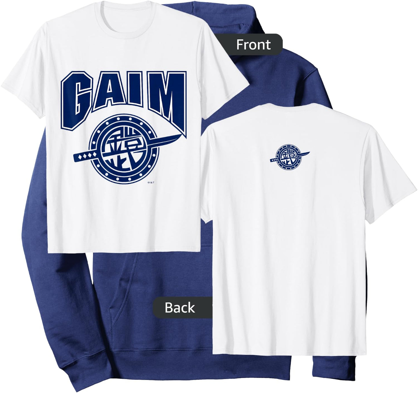 Team Gaim Shirt Hoodie - Hoodie | Navy