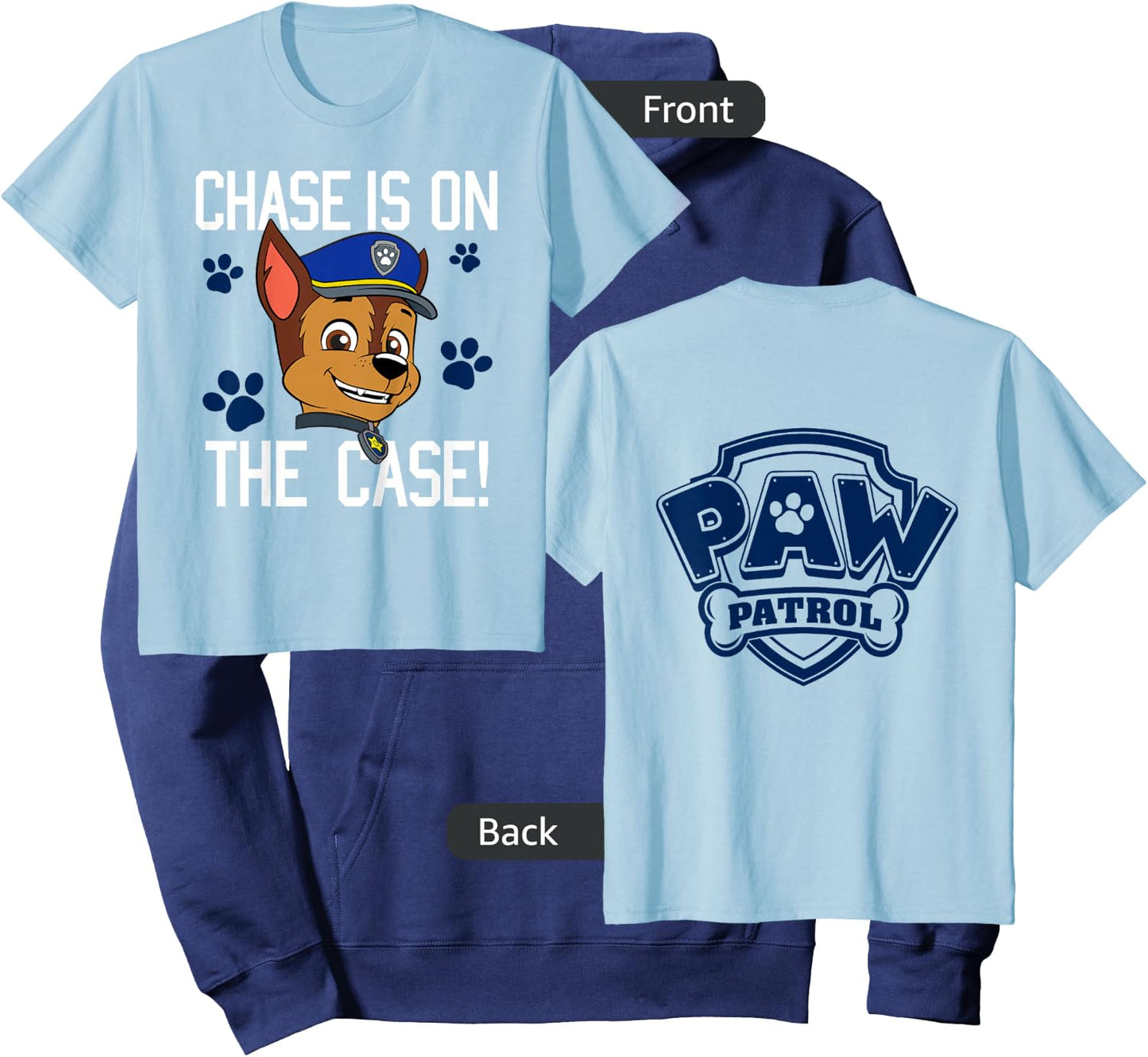 PAW Patrol Chase is On The Case Hoodie - Hoodie | Navy