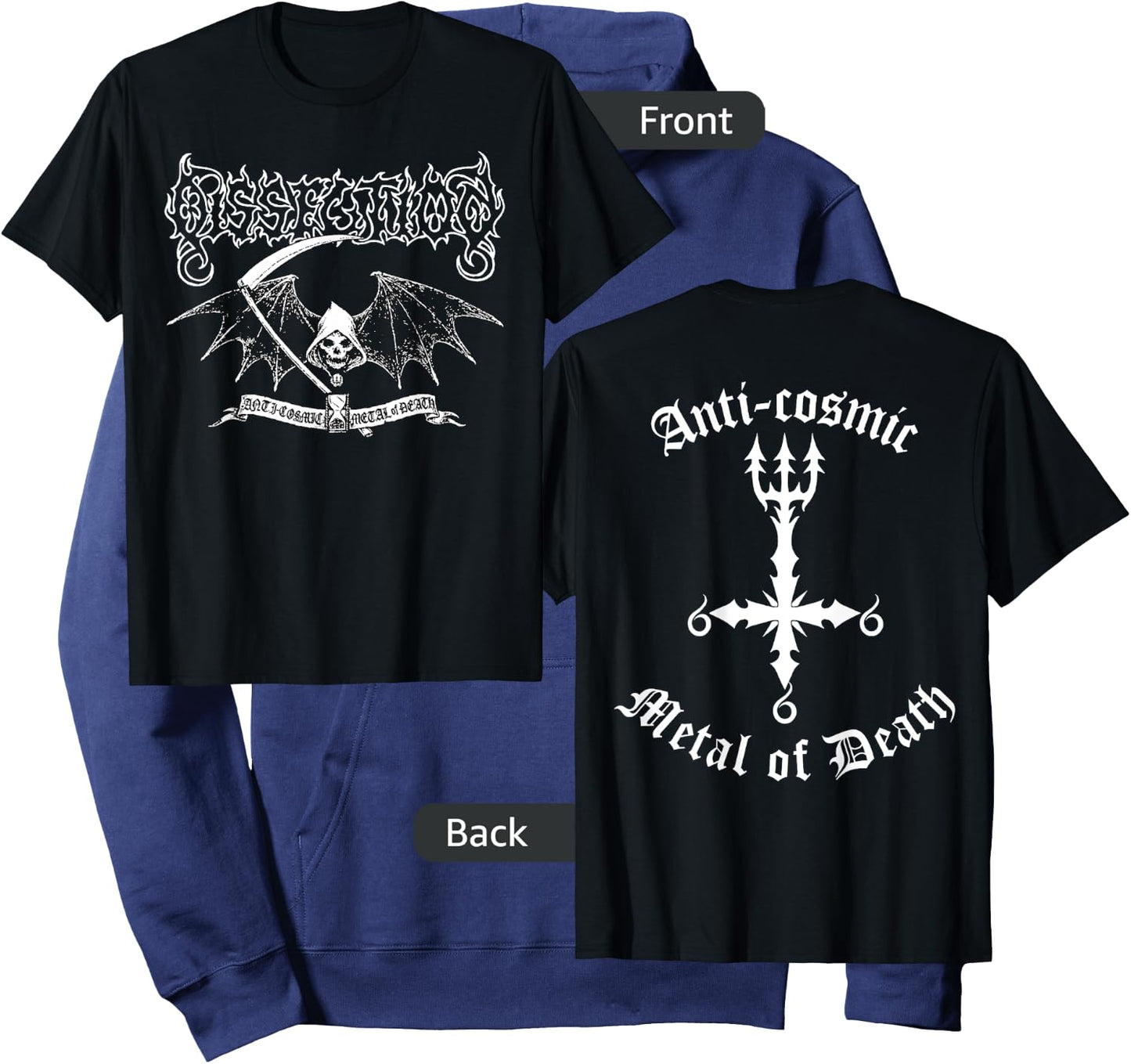 Dissection Reaper Hoodie - Hoodie | Navy